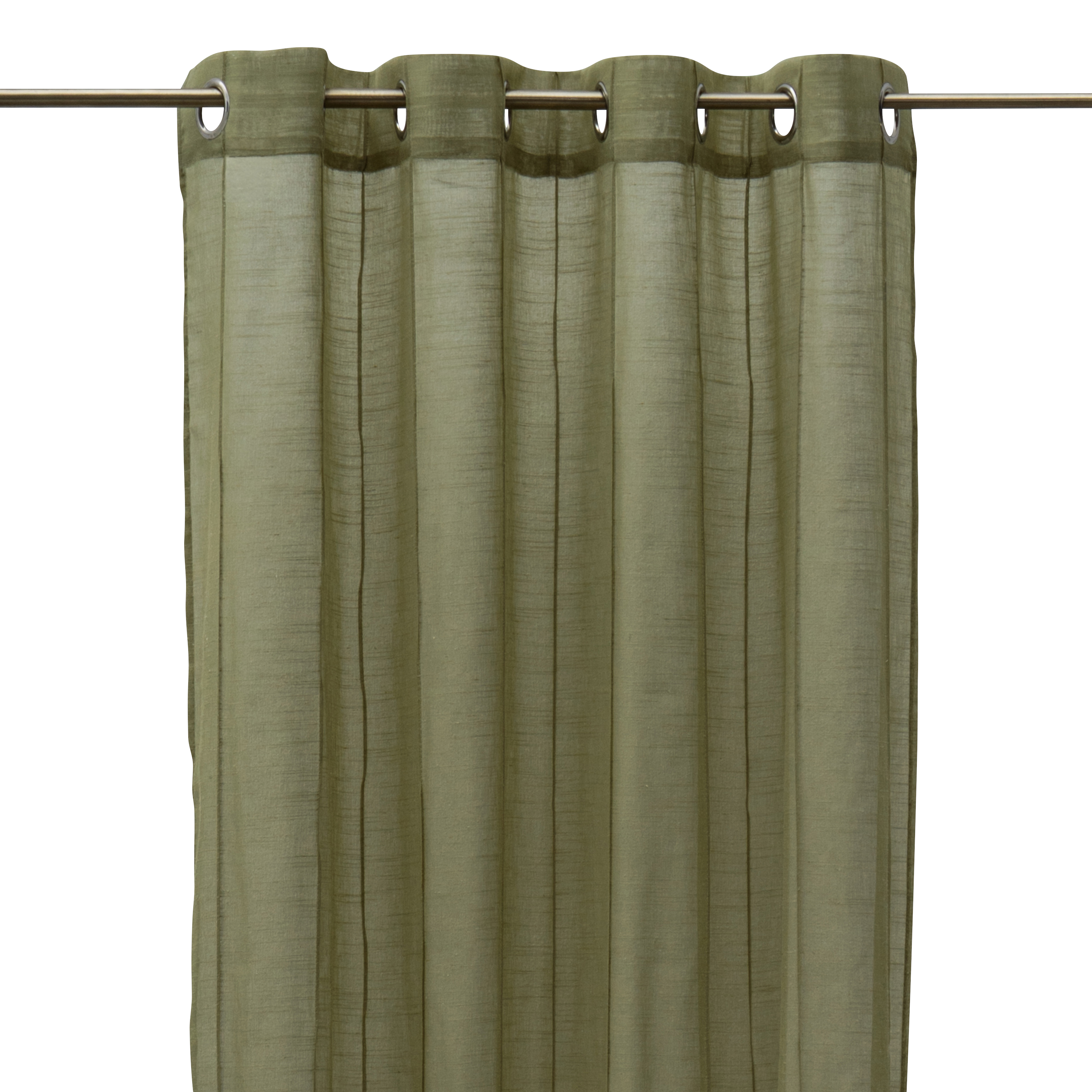 VISILLO FAUX LINEN TEÑIDO LINARA VERDE 135 X 260 C