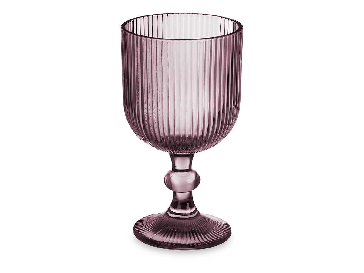 Copa rosa rayas 260ml 7.9x7.9x14cm 2