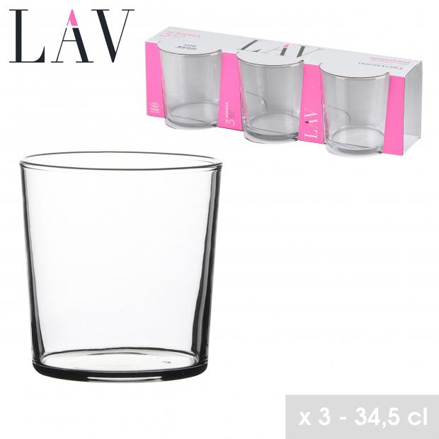 LAV "BODEGA" GOBELET X3 34,5CL