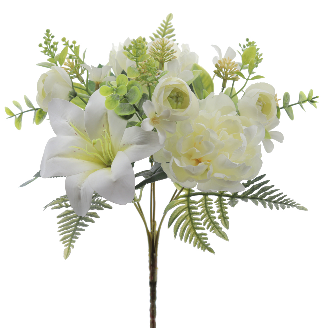 RAMO PEONIA LILIUM X6 CREMA