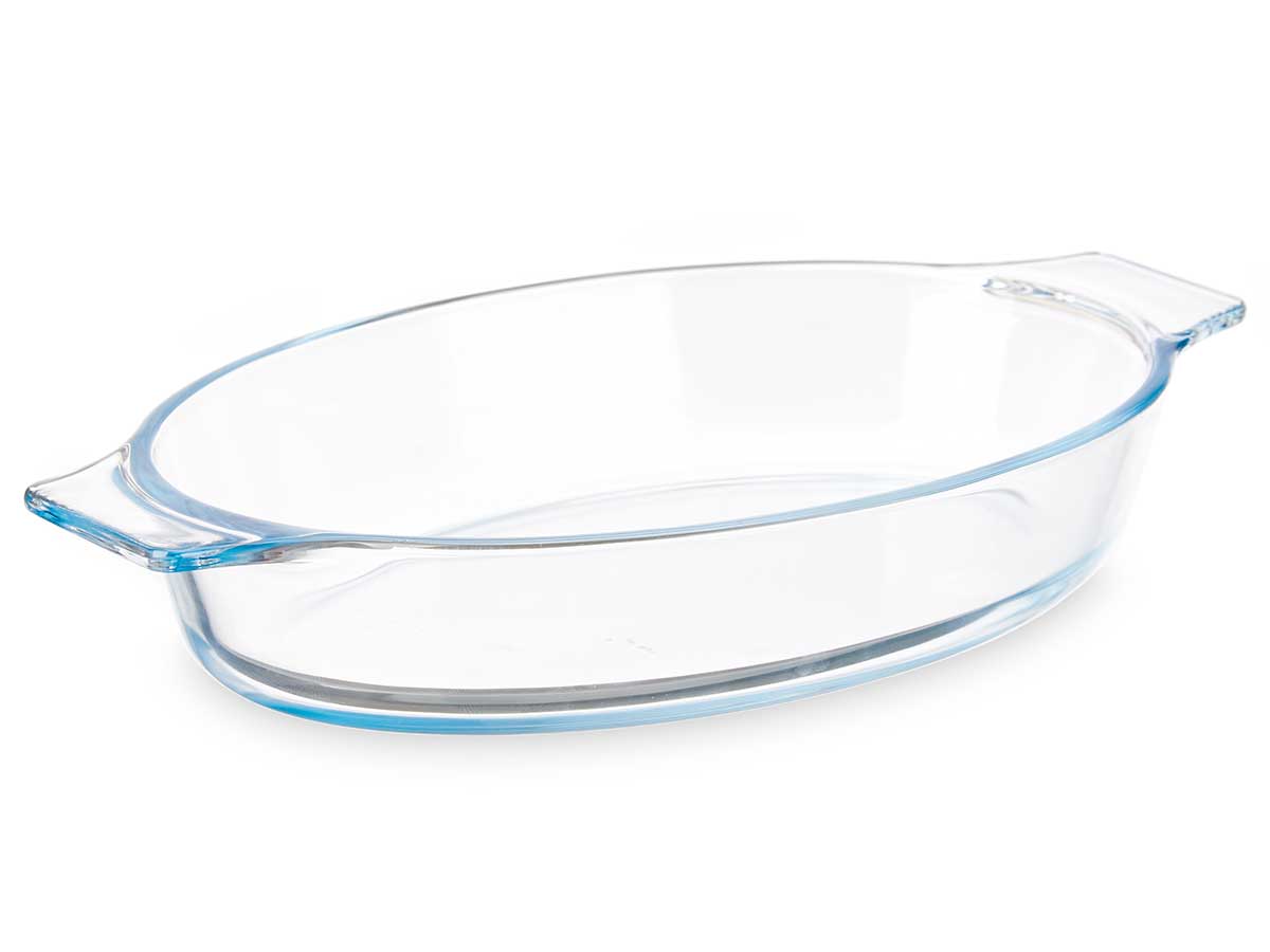 Bandeja borosilicato ovalada asas 800ml 15.8x27x4. 2