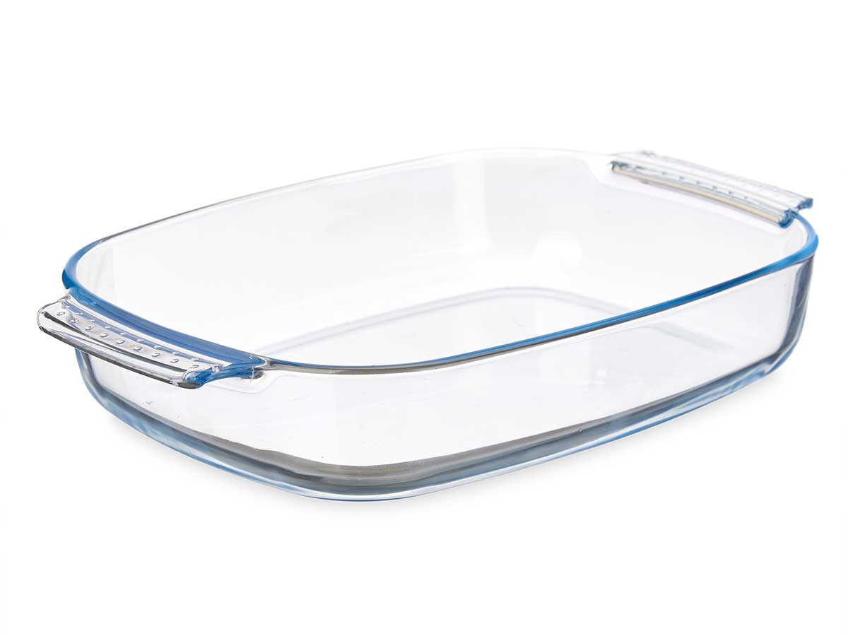 Bandeja borosilicato rectangular asas 2000ml 19.6x 2