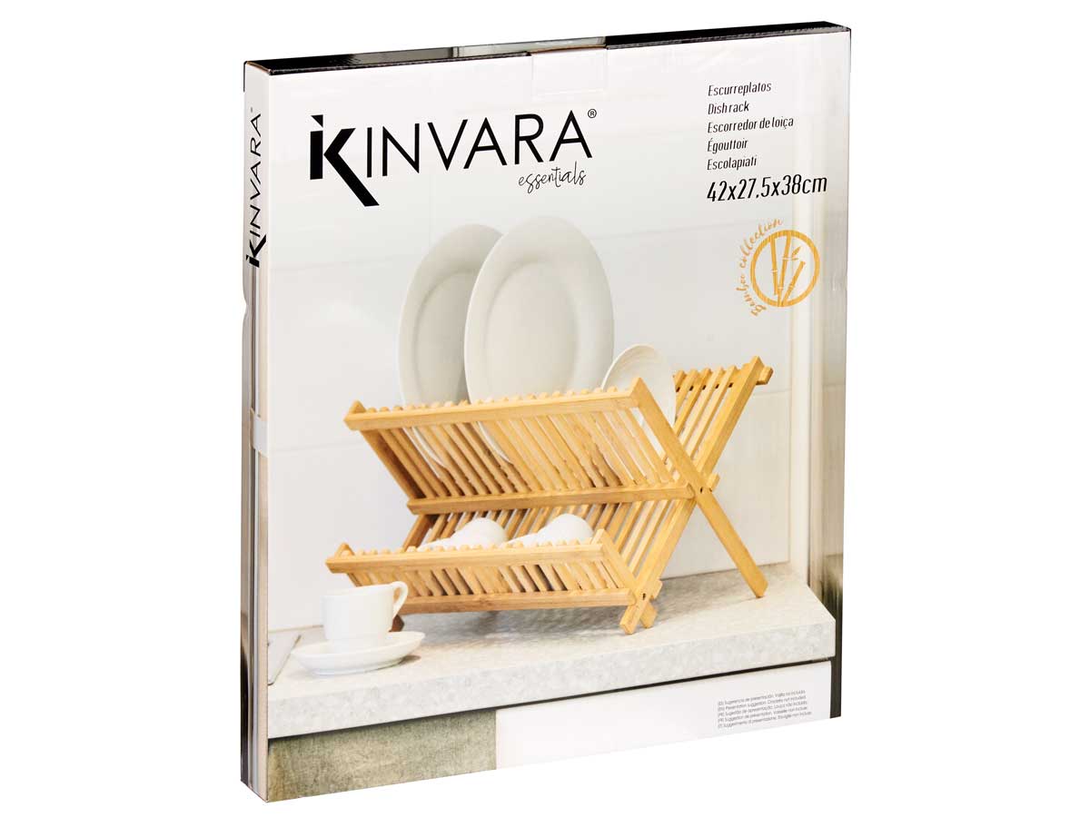 Escurreplato bambu 43x26,5x36,5cm 3