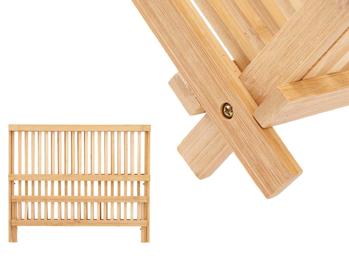 Escurreplato bambu 43x26,5x36,5cm 4