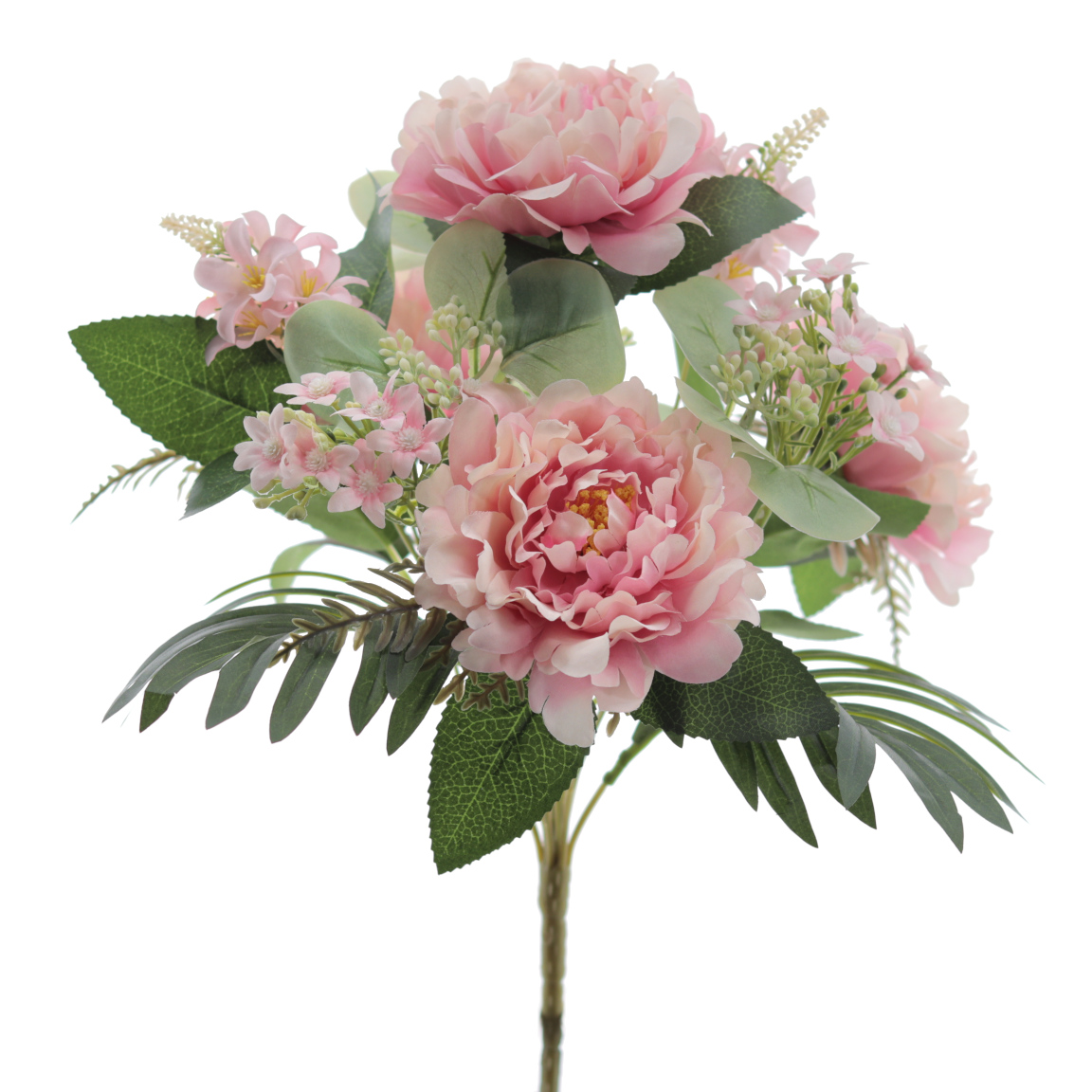 RAMO PEONIA x 10 ROSAS