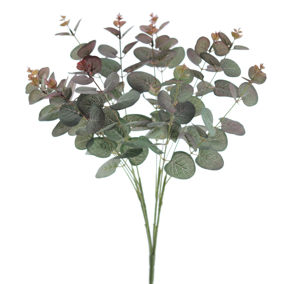 RAMO EUCALYPTUS 50CM ROJO VERDE