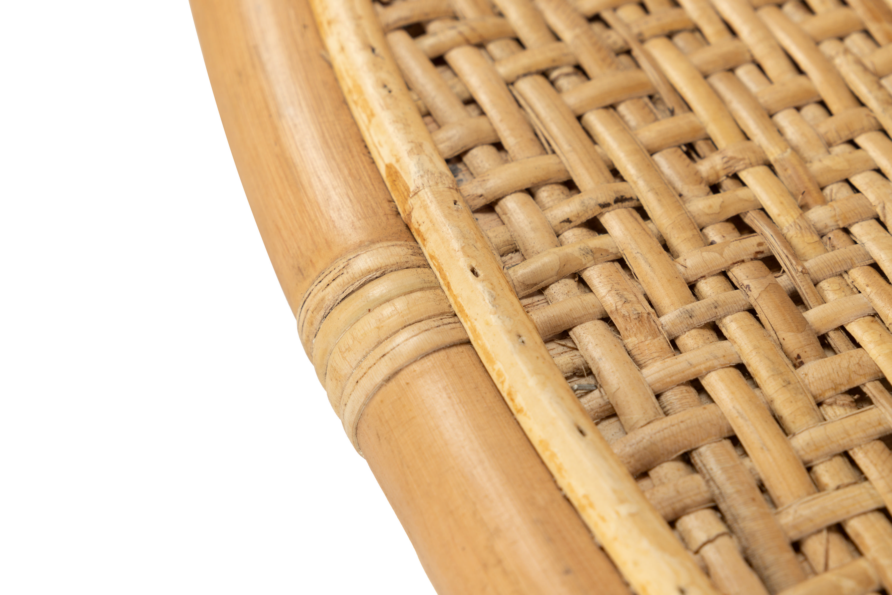 MESA COMEDOR BAMBU NATURAL 120x120x77 CM 5