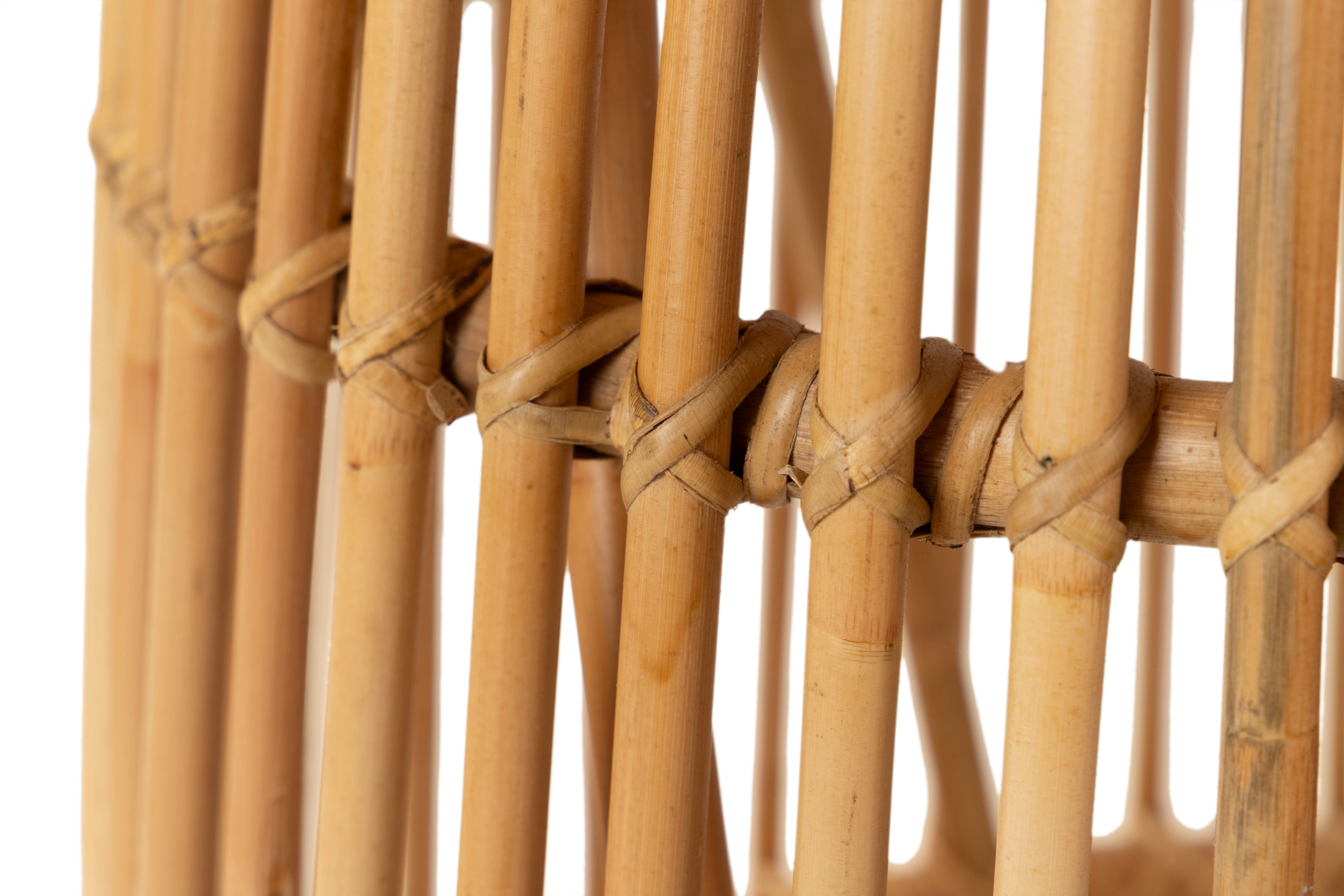 MESA COMEDOR BAMBU NATURAL 120x120x77 CM 6