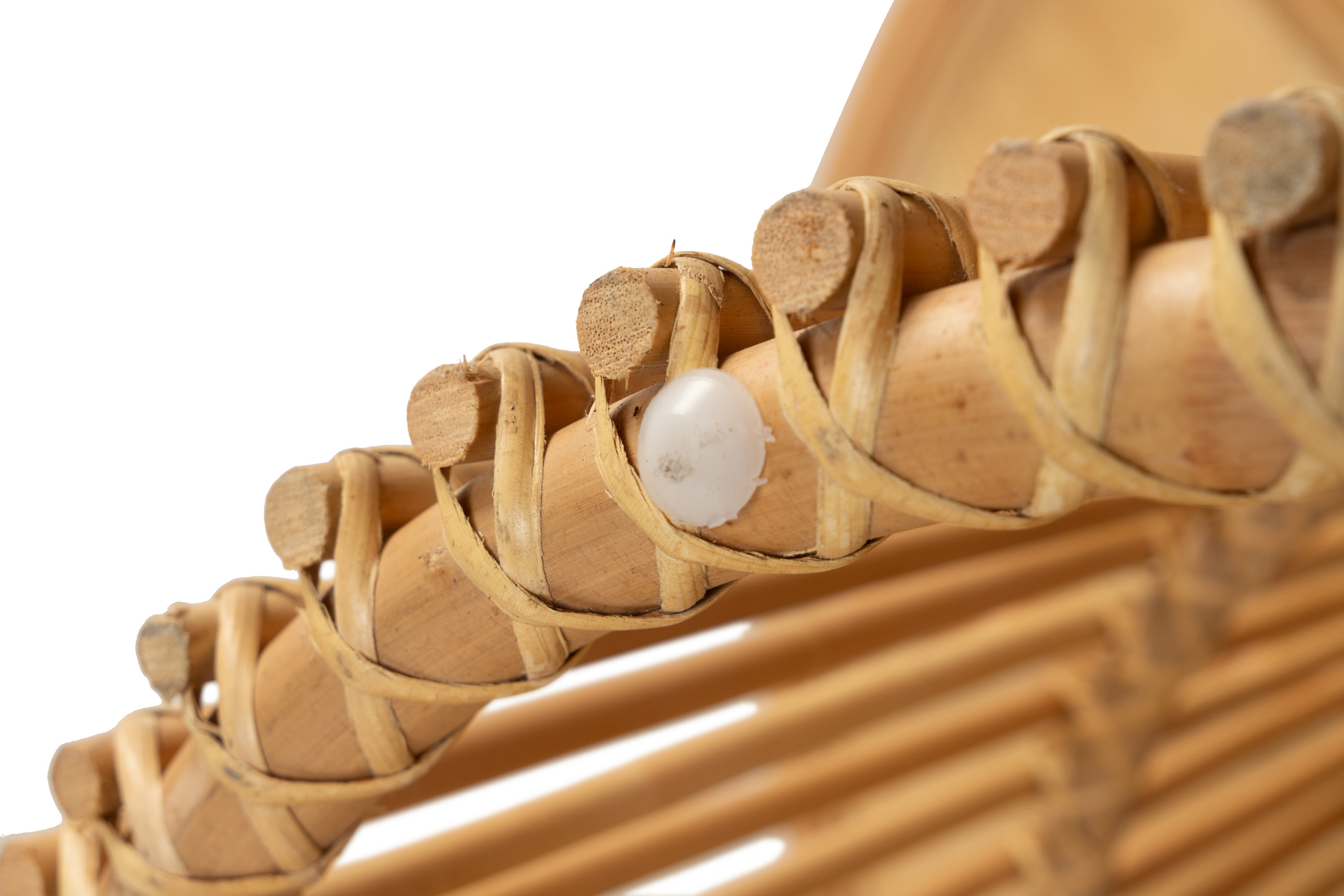 MESA COMEDOR BAMBU NATURAL 120x120x77 CM 10