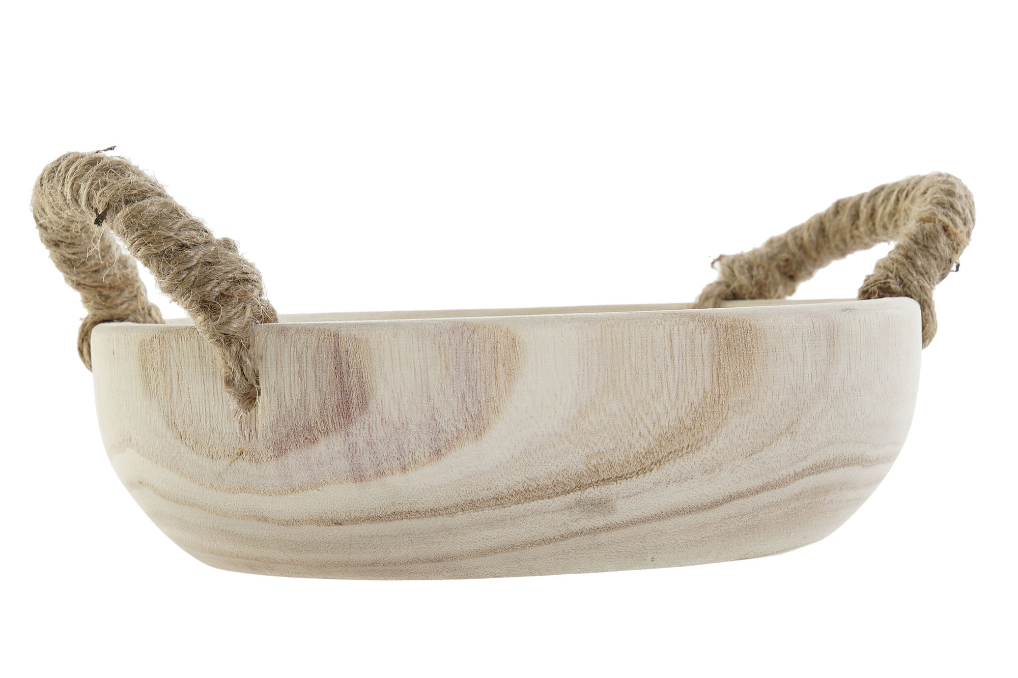 CENTRO MESA PAULOWNIA CUERDA 25X22X10CM ASA NATURA 3