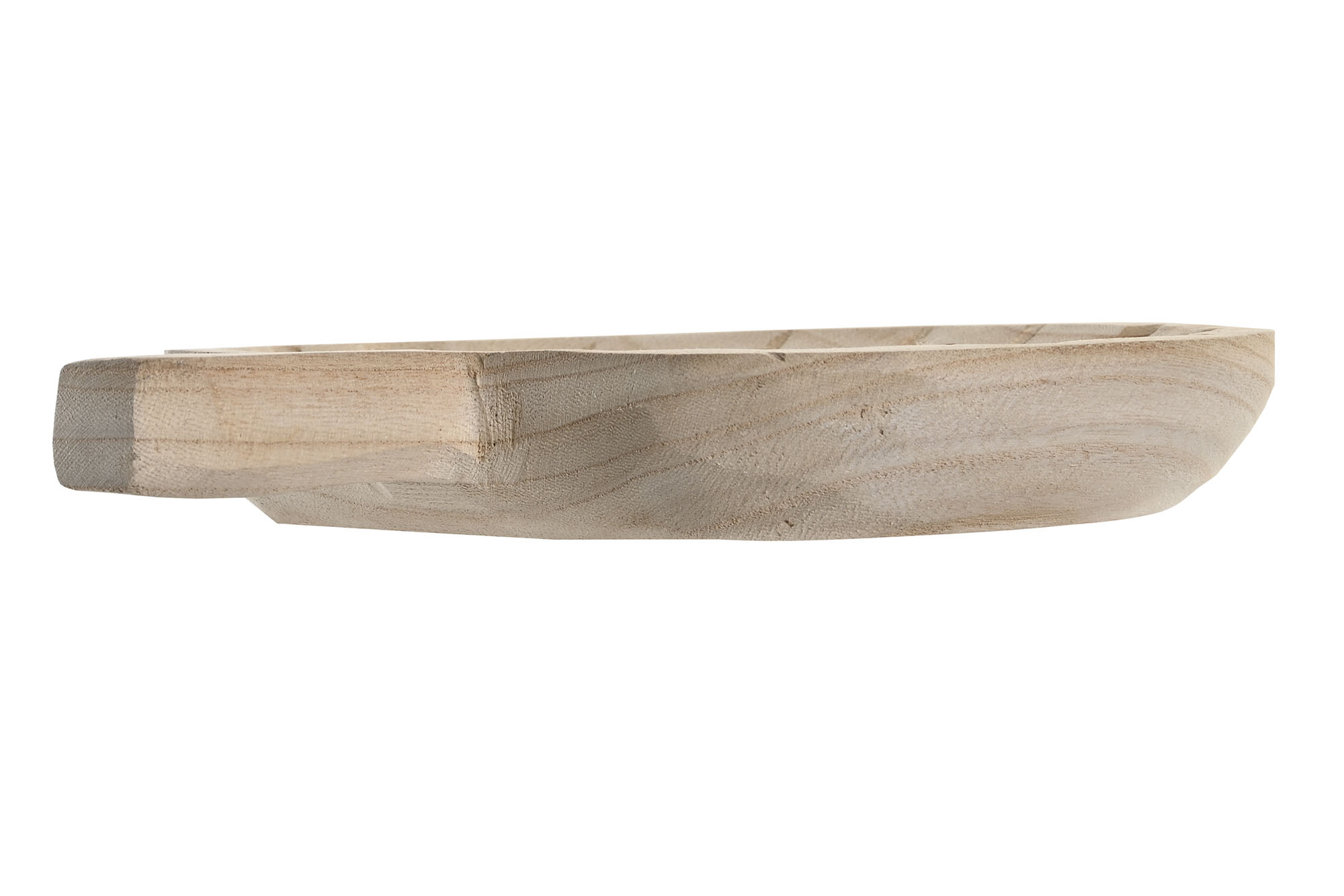 CENTRO MESA PAULOWNIA 29X23X4CM HOJA NATURAL 3