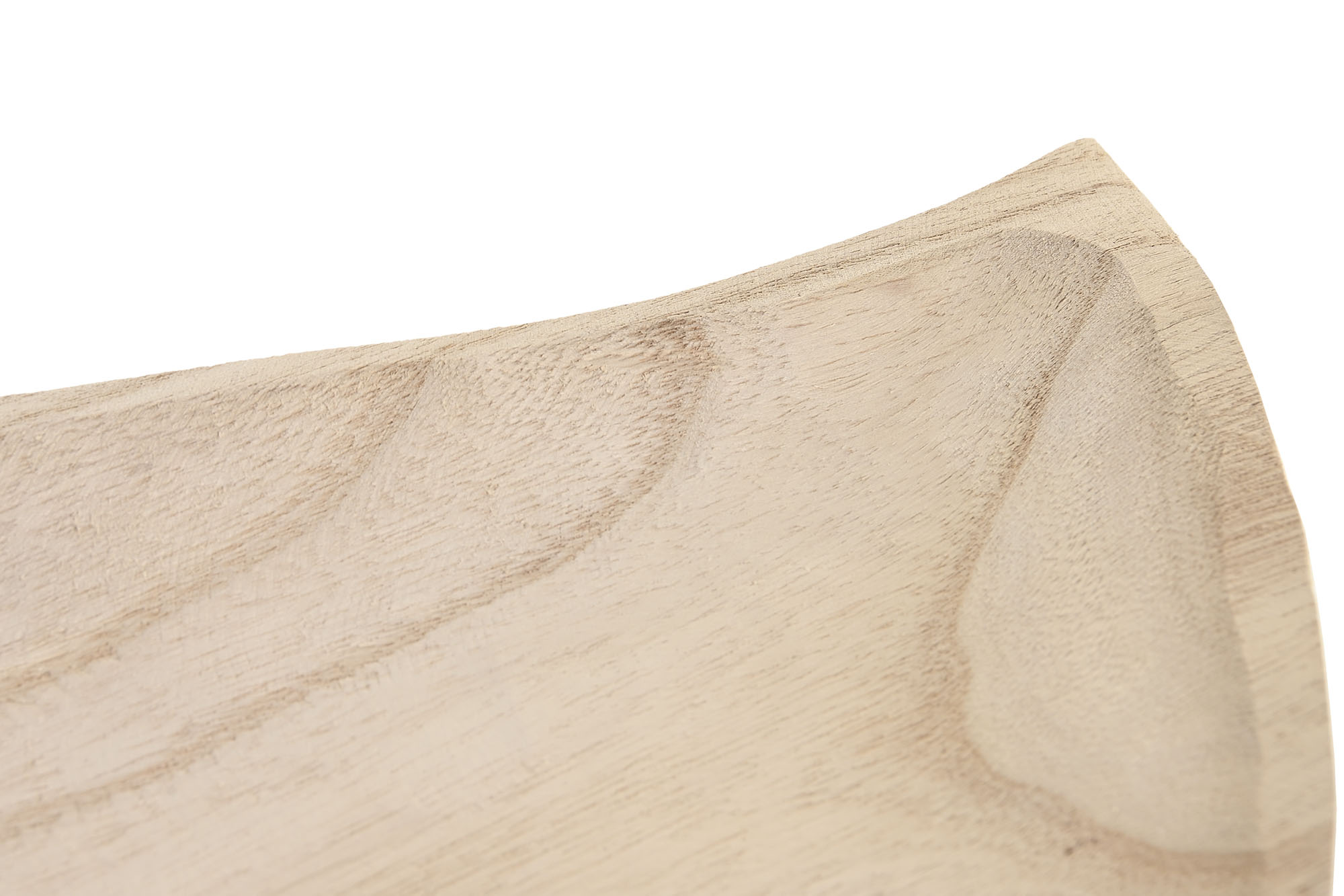 CENTRO MESA PAULOWNIA 44X26X3CM HOJA NATURAL 2