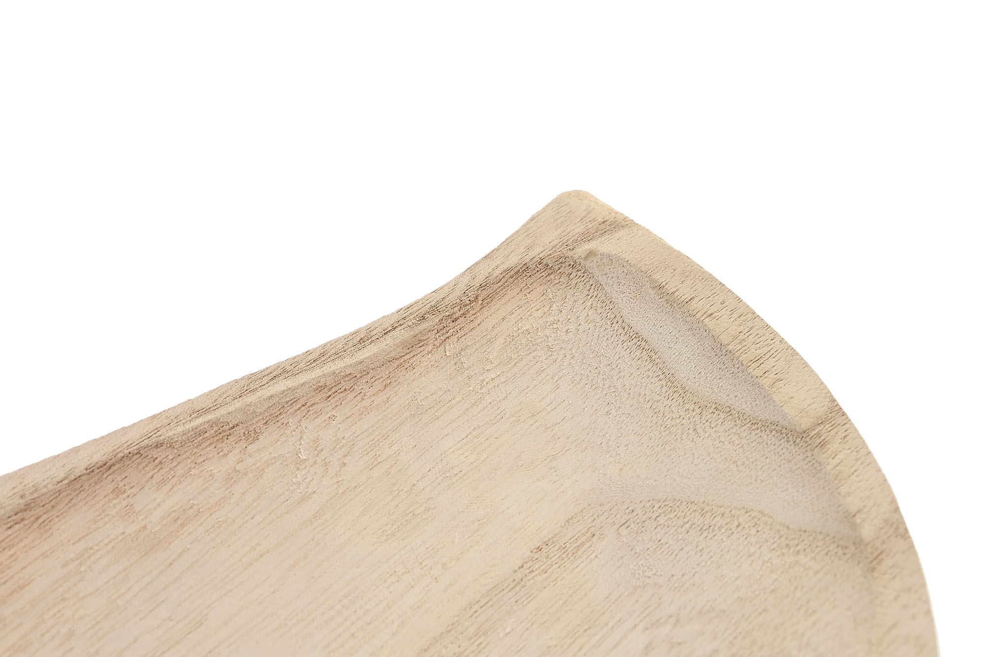 CENTRO MESA PAULOWNIA 49X23X3 HOJA NATURAL MARRON 2