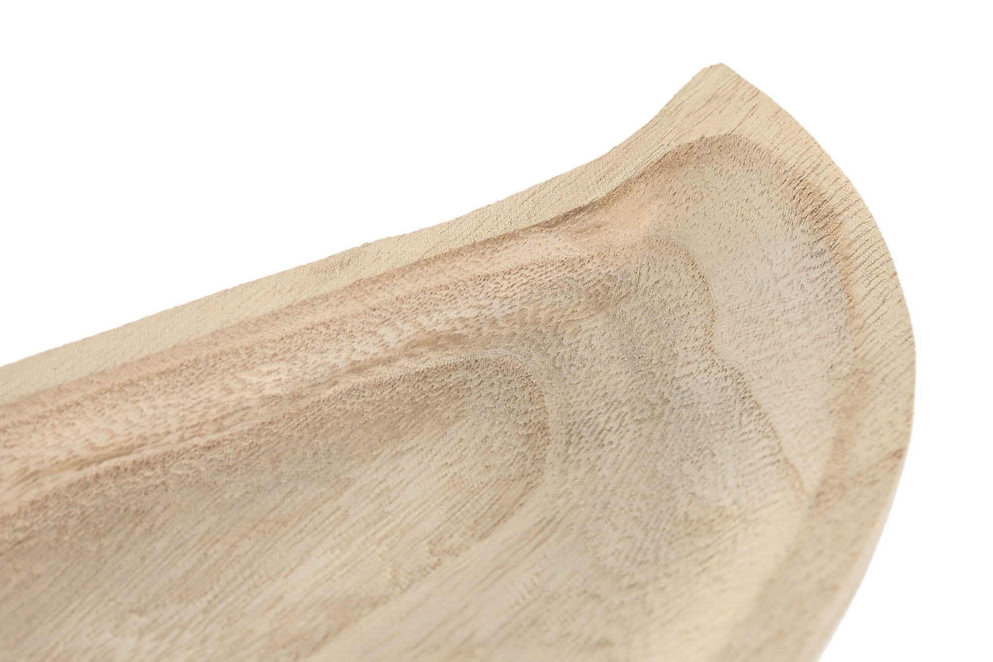 CENTRO MESA PAULOWNIA 45X18X3CM HOJA NATURAL 2