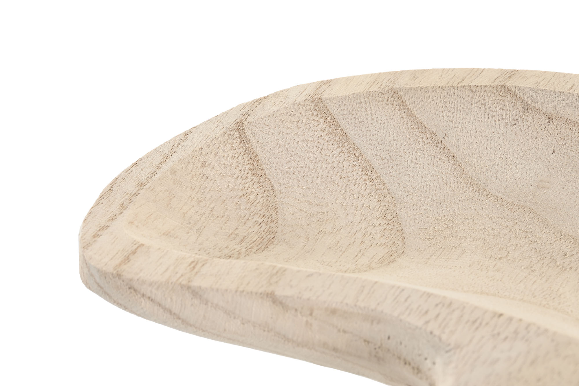 CENTRO MESA PAULOWNIA 45X18X3CM HOJA NATURAL 2