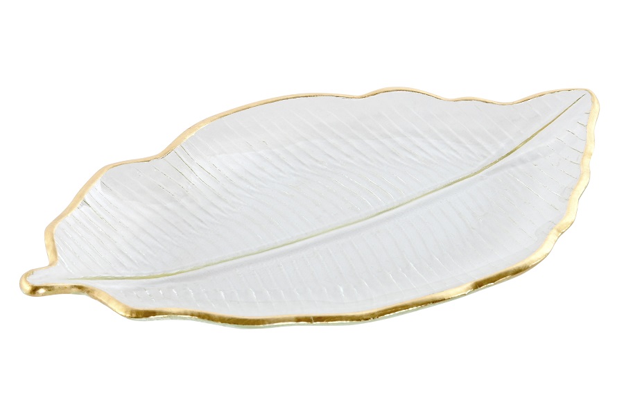 CENTRO MESA CRISTAL 31X17X2 HOJA TRANSPARENTE