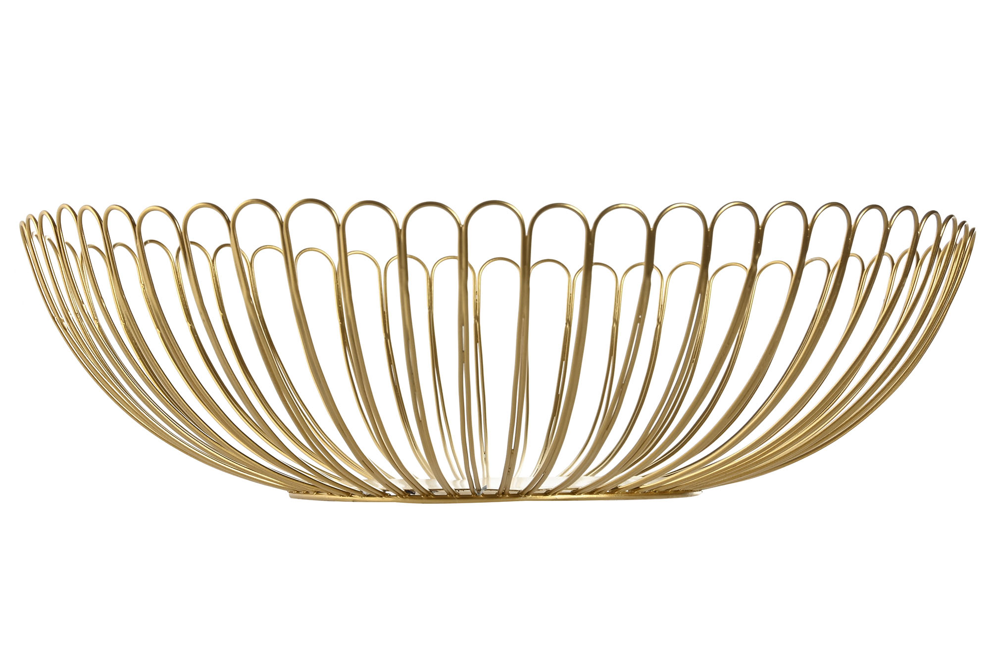 CENTRO MESA METAL 32X32X8,5 BRILLANTE DORADO 3