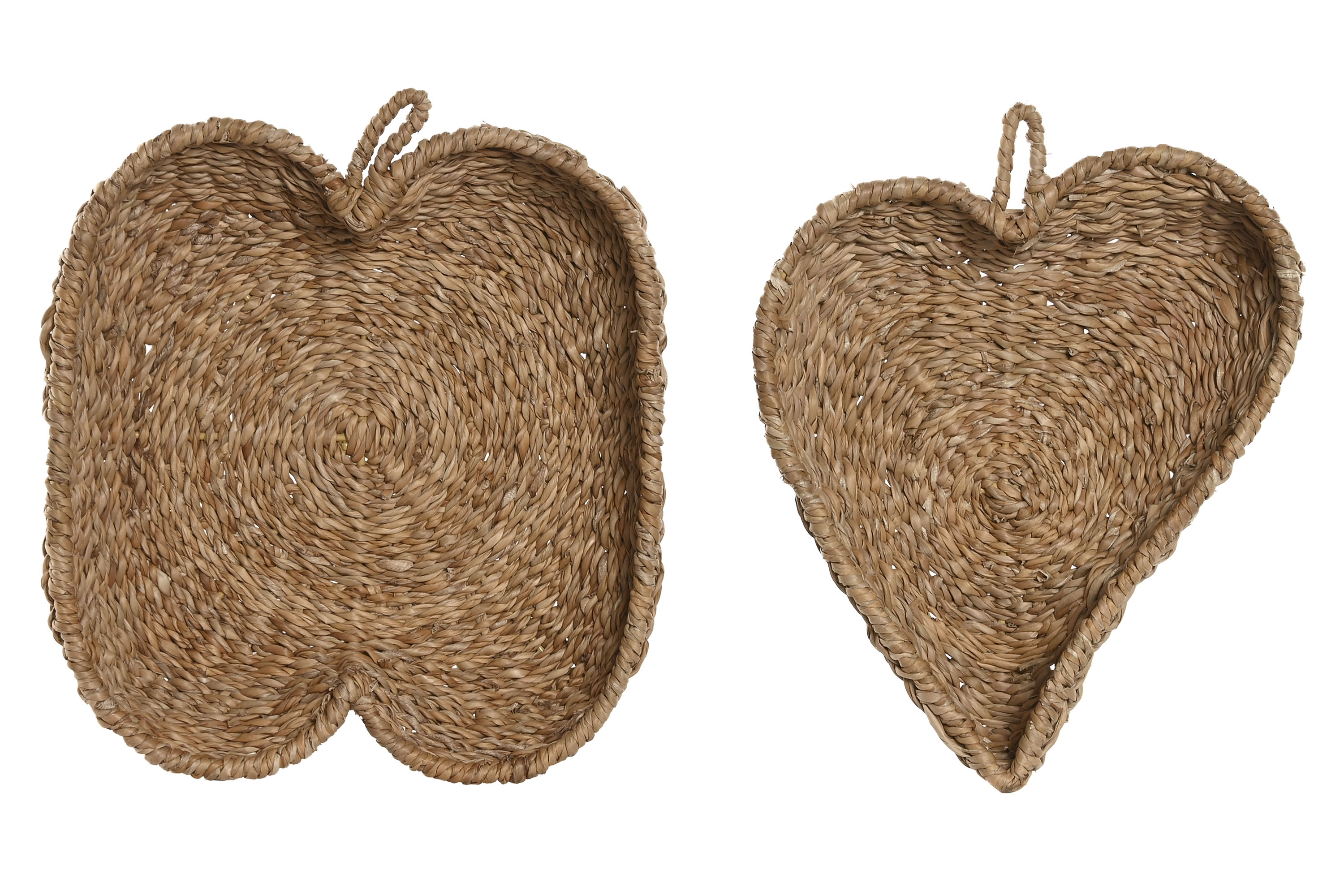 CENTRO MESA SEAGRASS METAL 28X24X6CM 2