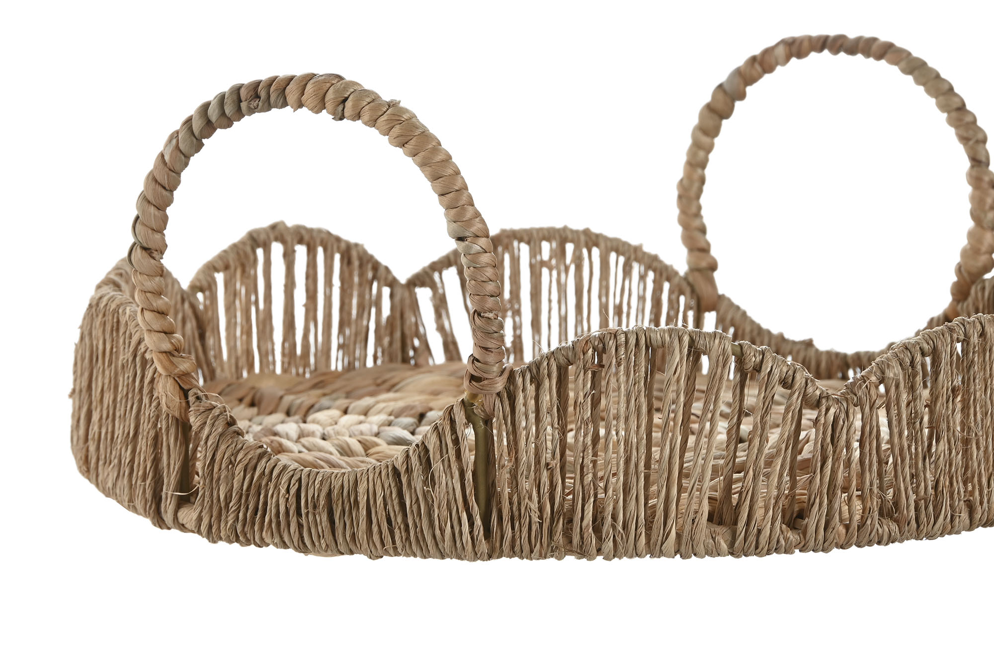 BANDEJA JACINTO DE AGUA YUTE 34X34X11CM 3