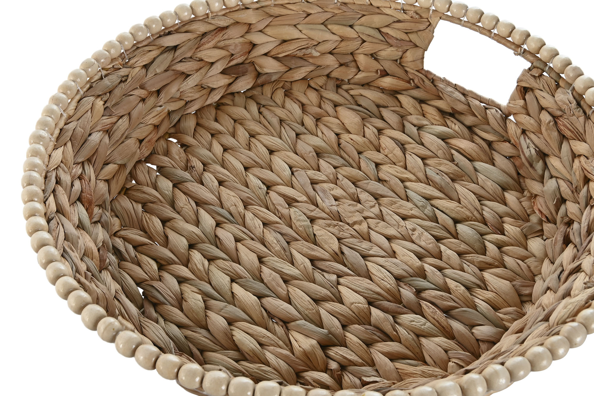 BANDEJA JACINTO DE AGUA MADERA 40X40X7CM 2