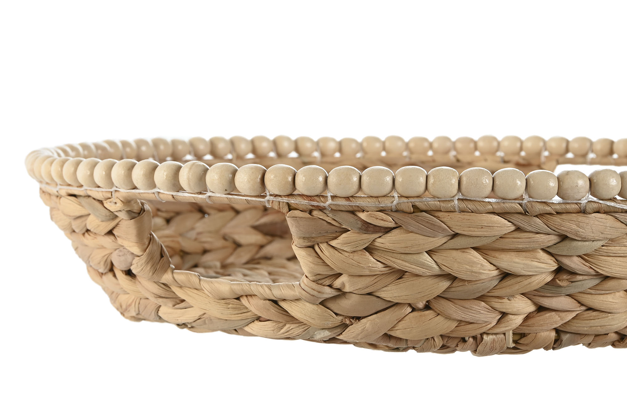 BANDEJA JACINTO DE AGUA MADERA 40X40X7CM 3