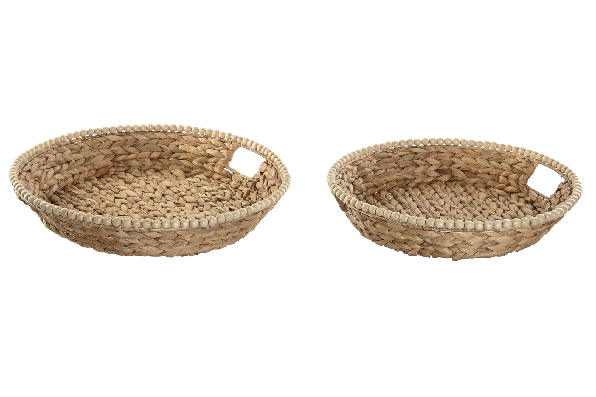 BANDEJA JACINTO DE AGUA MADERA 45X45X9CM