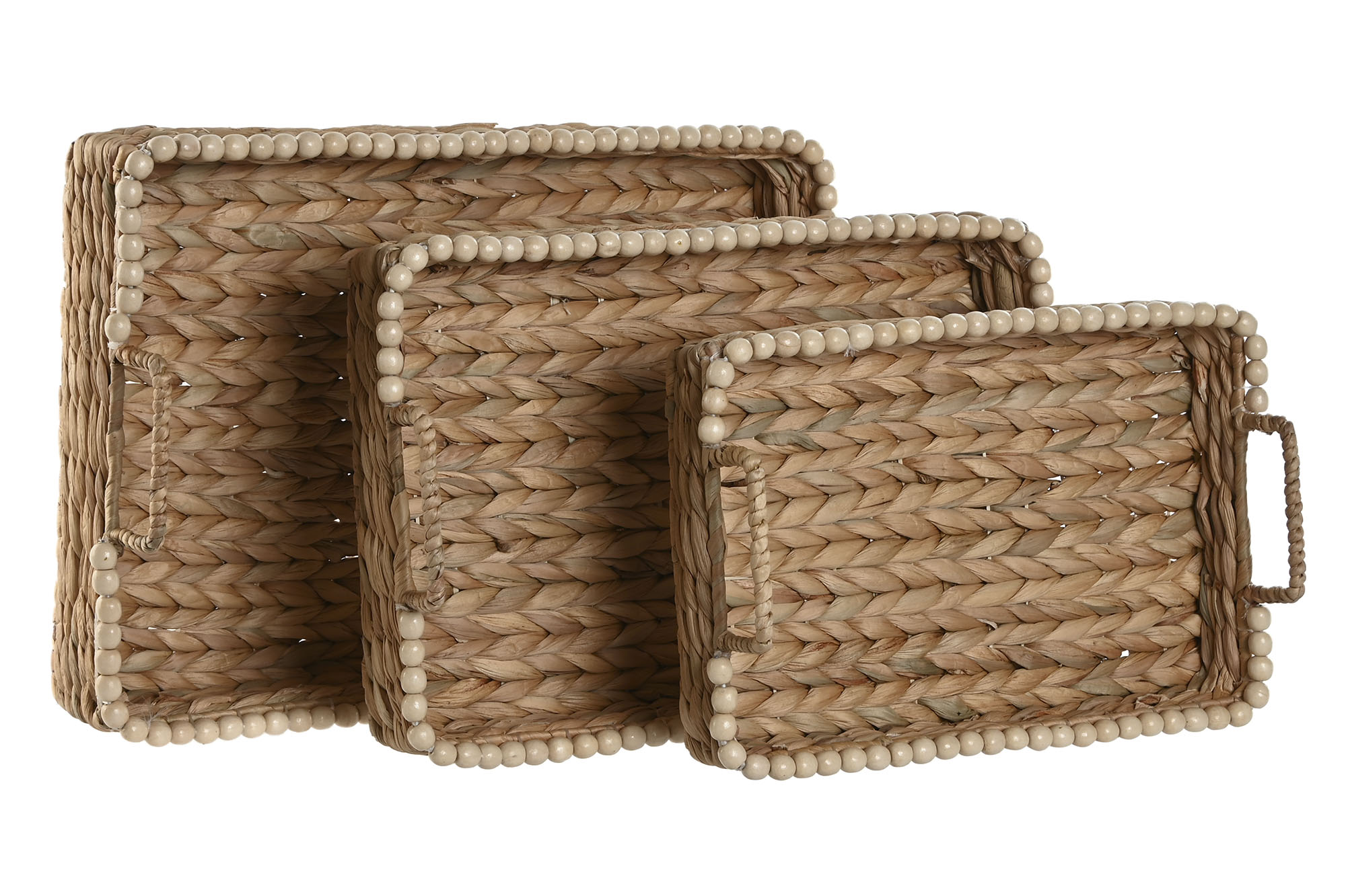 BANDEJA JACINTO DE AGUA MADERA 39X26X11CM 4