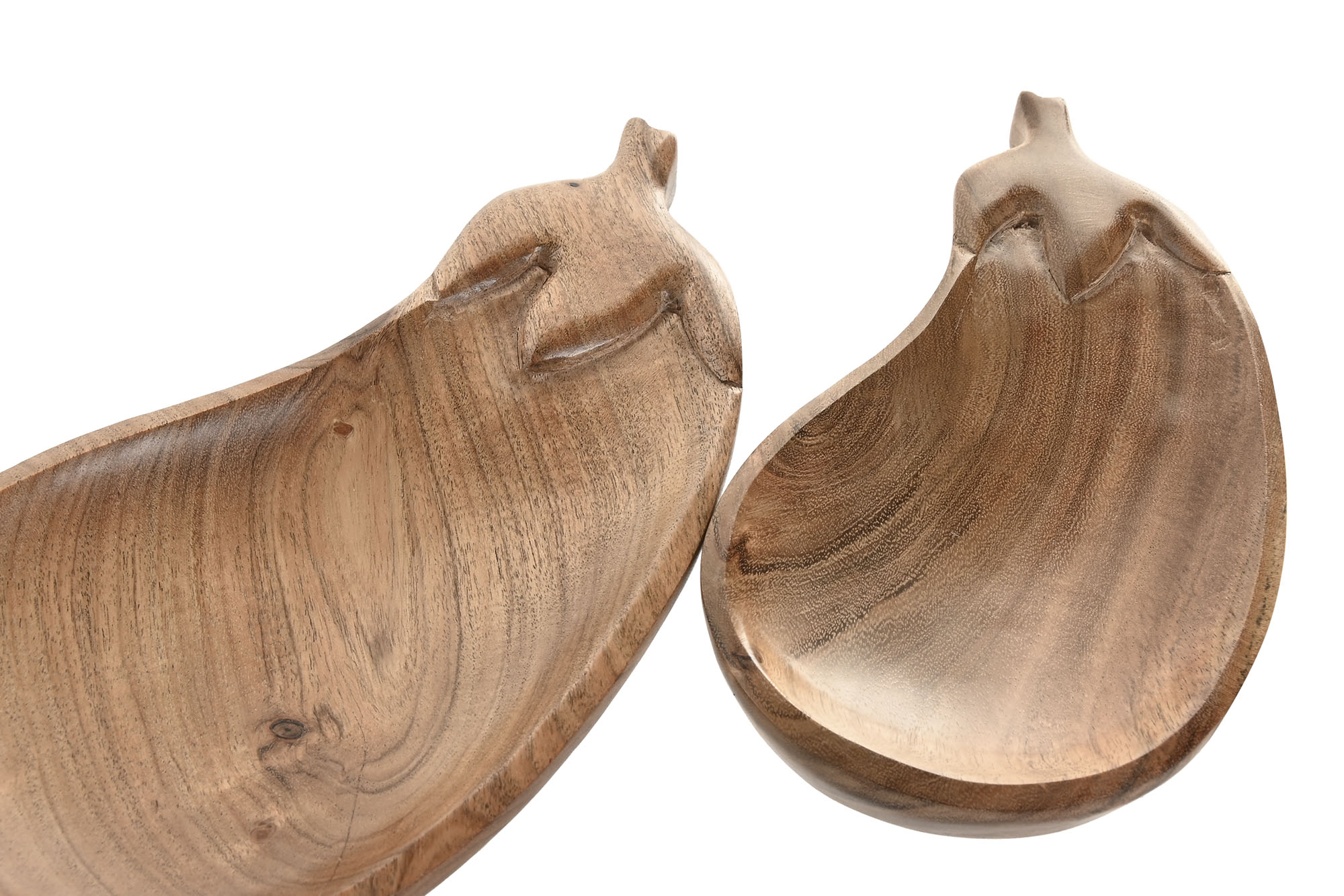 CENTRO MESA ACACIA 24X12X2,5  BERENJENA 2