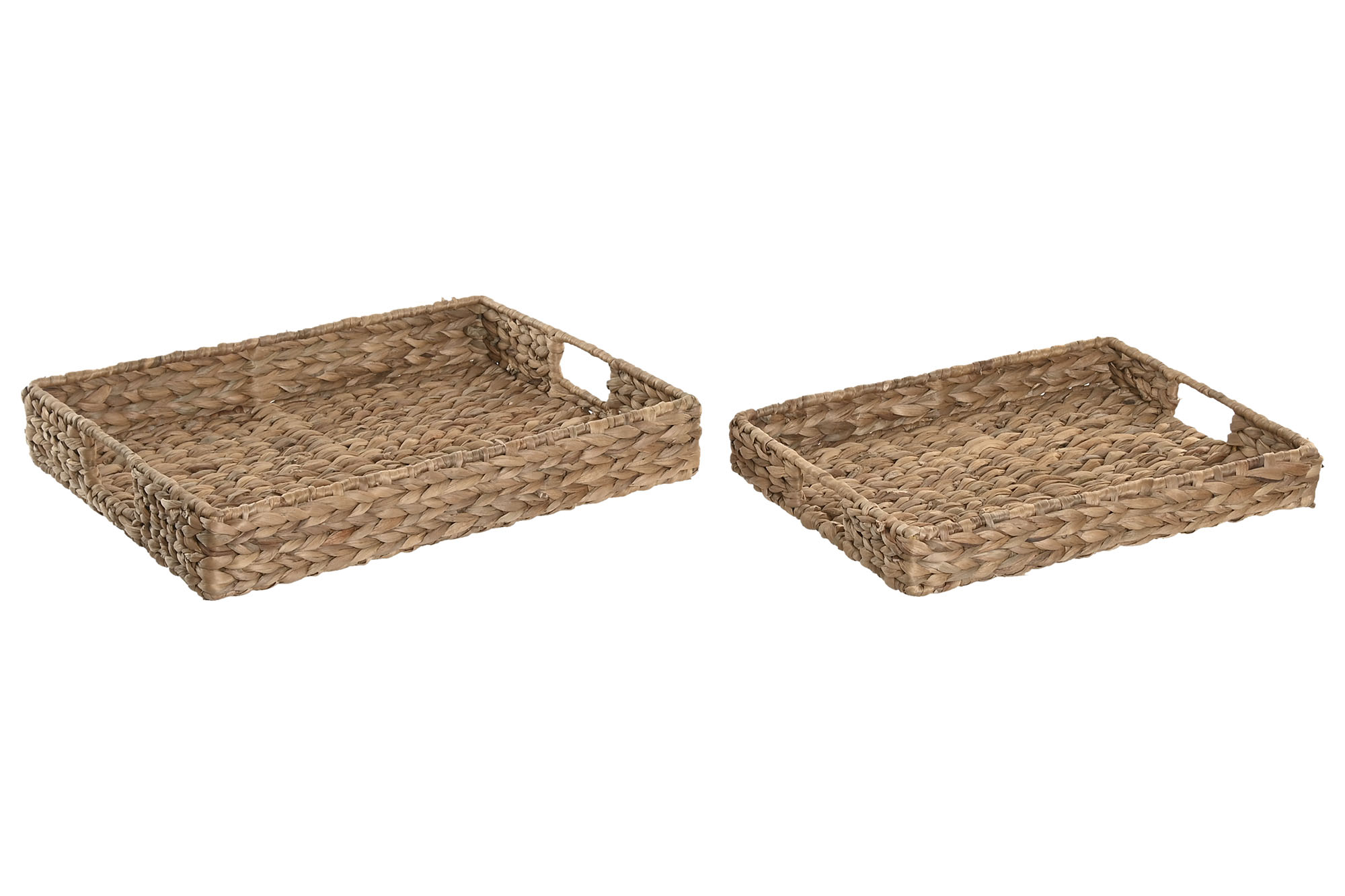 BANDEJA DECORACION JACINTO DE AGUA 45X35X8CM