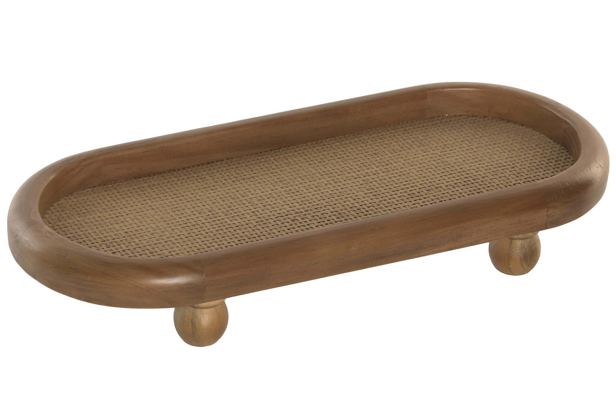 BANDEJA ACACIA RATAN 42,5X18X7,6 NATURAL