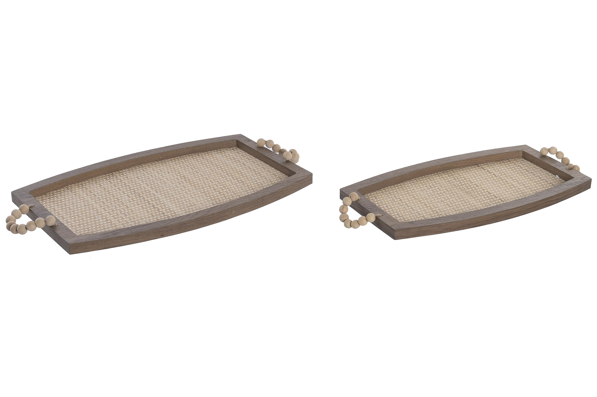 BANDEJA MADERA 54X34X2 MARRON