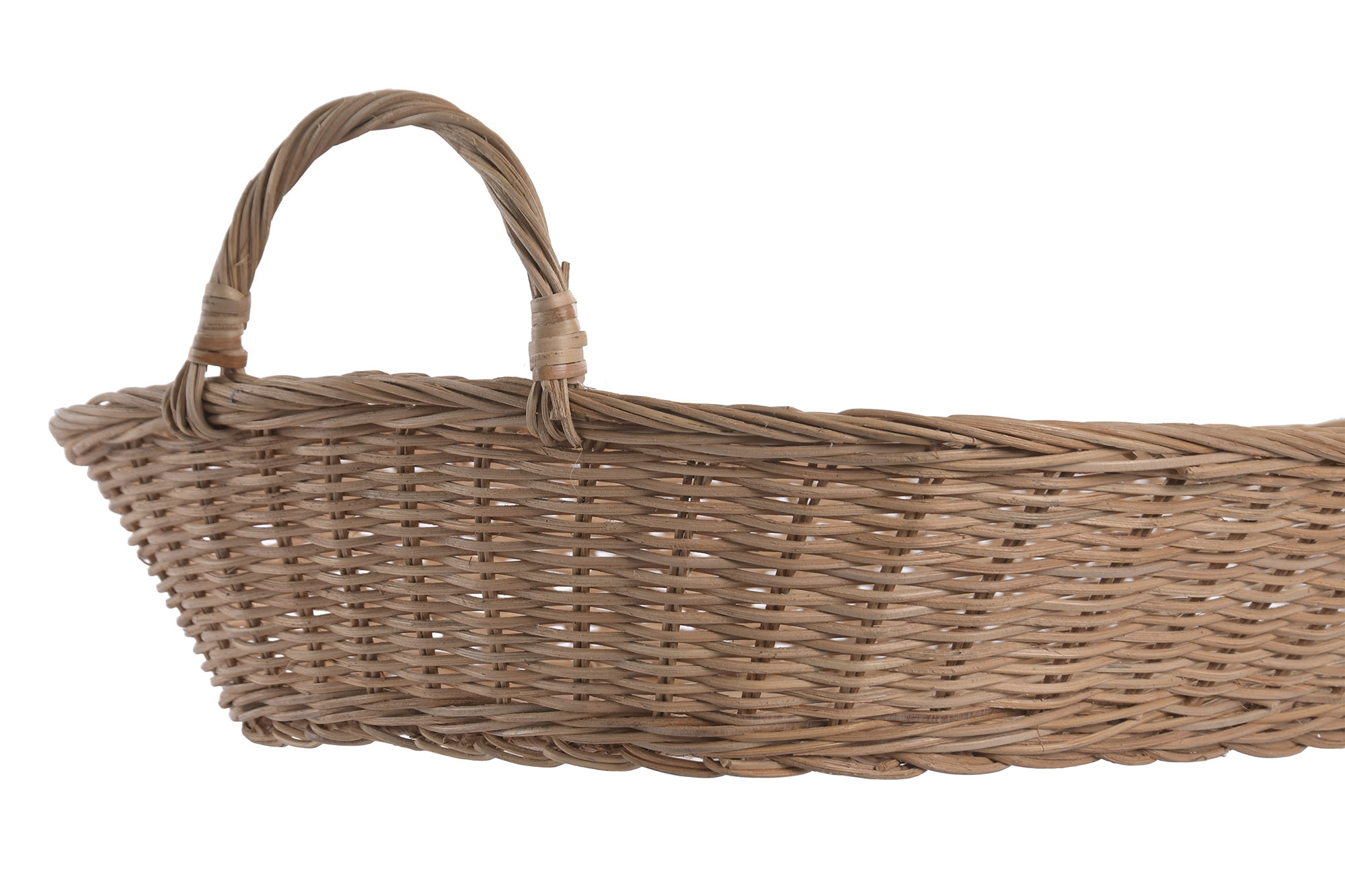 BANDEJA RATAN METAL 77X43X10 NATURAL 3