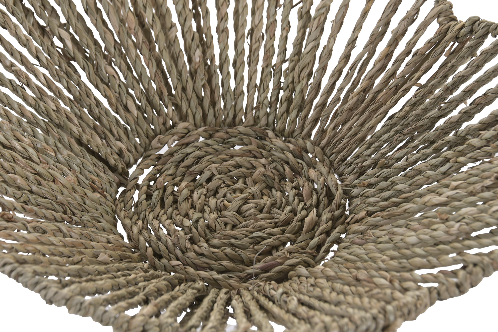 CENTRO MESA SEAGRASS METAL 30X8X30 NATURAL 2