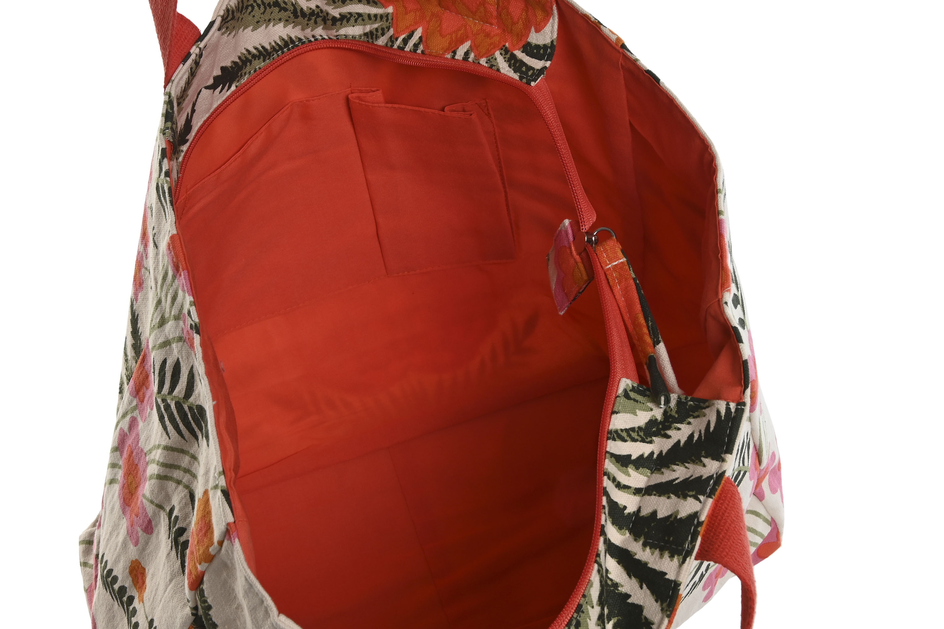 BOLSO ALGODON 55X14X35CM CREMALLERA 5