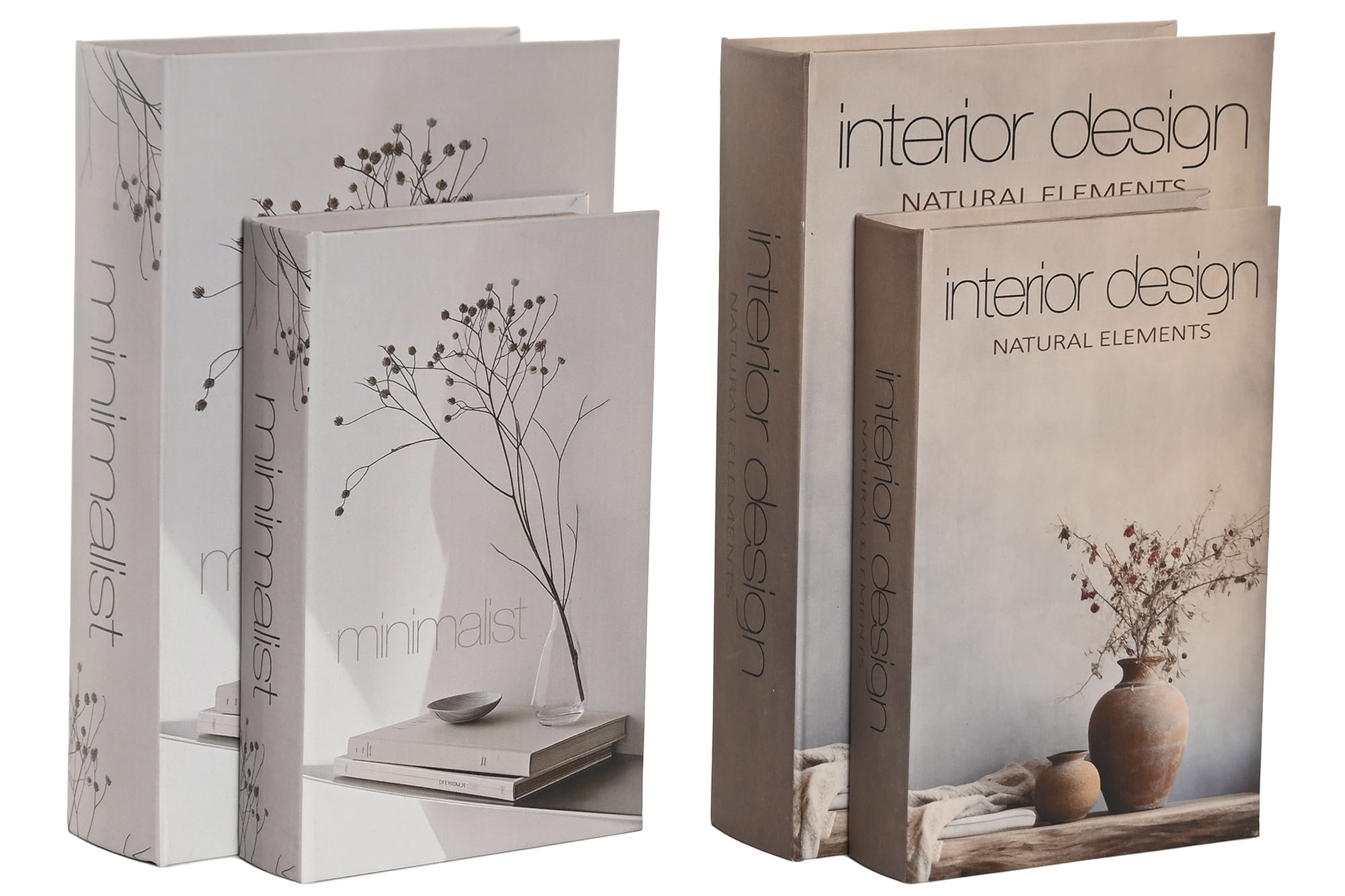 CAJA LIBRO PU 15X5X24 MINIMALIST 4