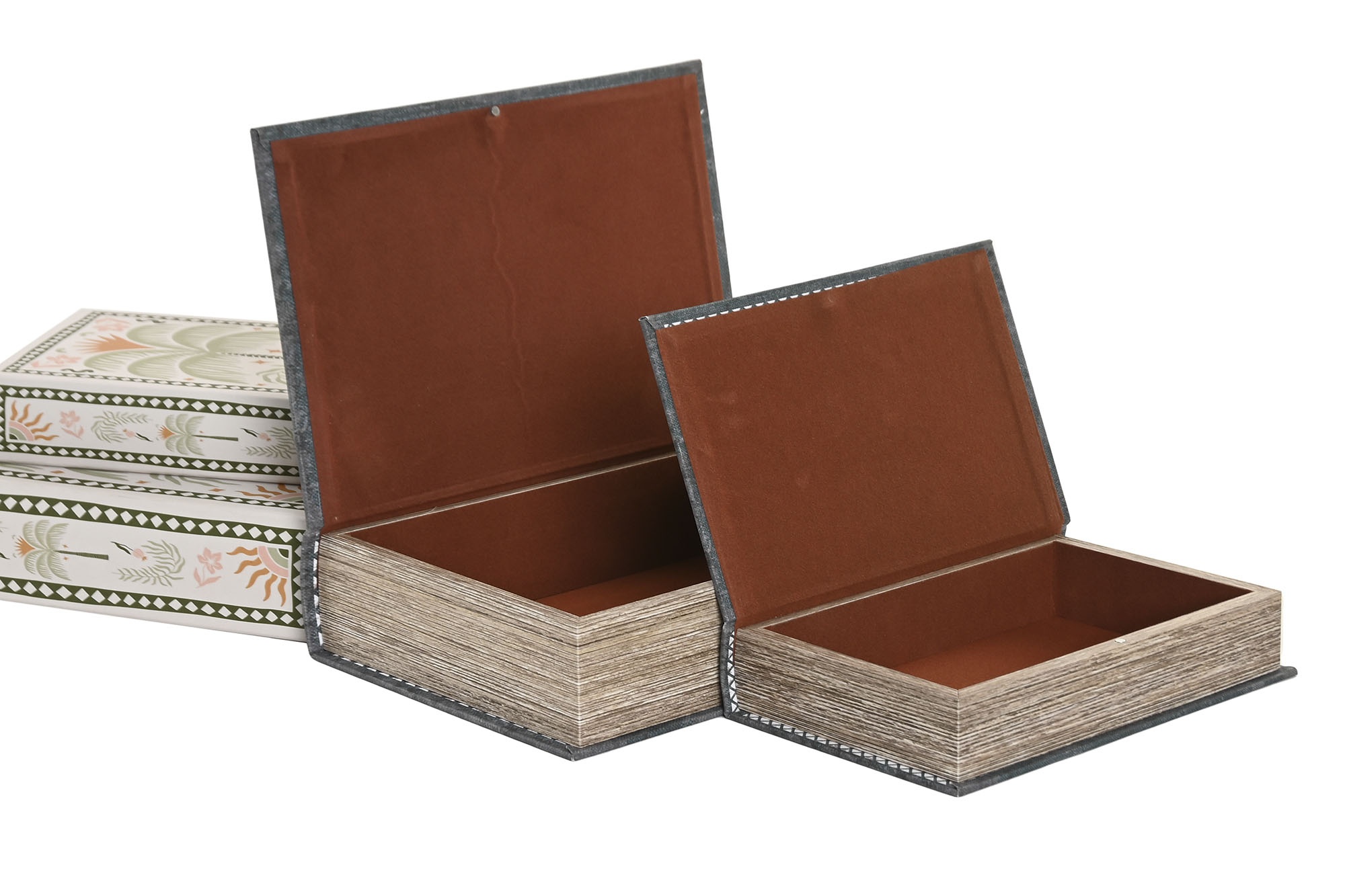 CAJA LIBRO  PU 15X24X5 ARBOL DE LA VIDA 3