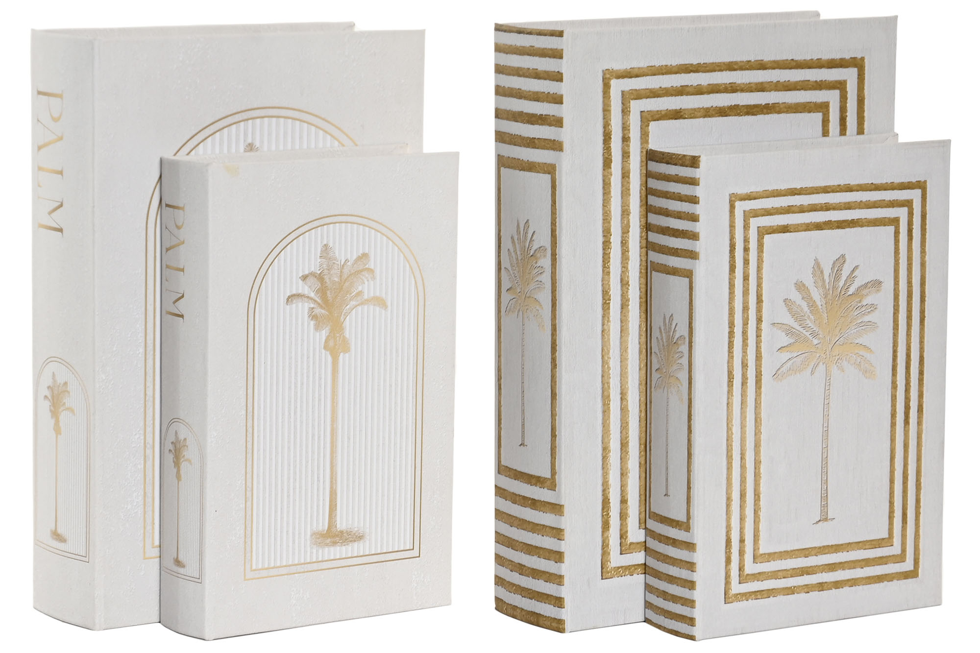 CAJA LIBRO PU MDF 15X5X24 GLAM ESTRECHA 4