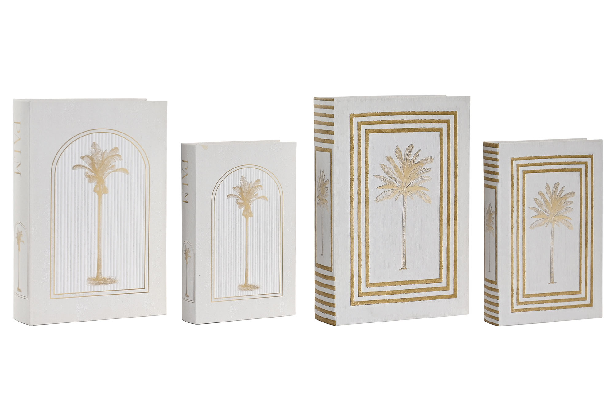 CAJA LIBRO PU MDF 15X5X24 GLAM ESTRECHA