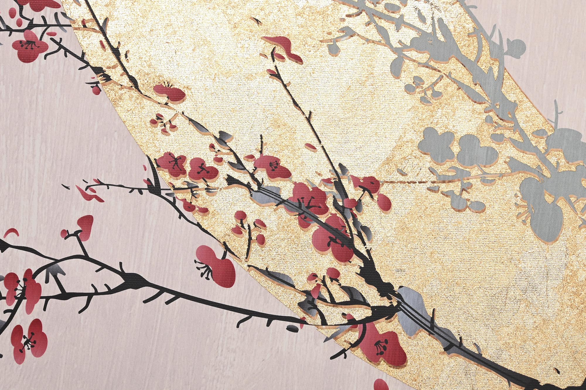 CUADRO PS LIENZO 83X4,5X123 ORIENTAL LUNA LLENA 4