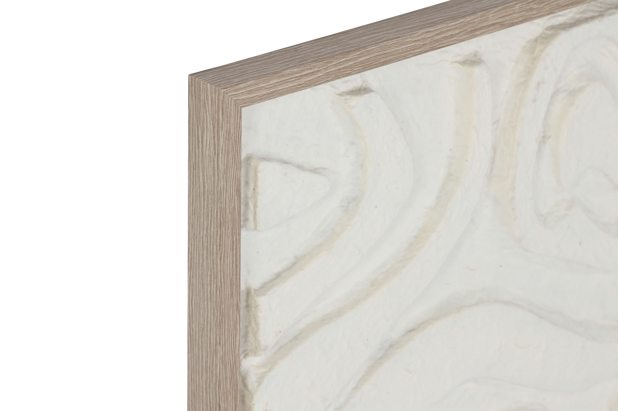 CUADRO PAPEL MACHE PS 40X2X60 ABSTRACTO 3D 2