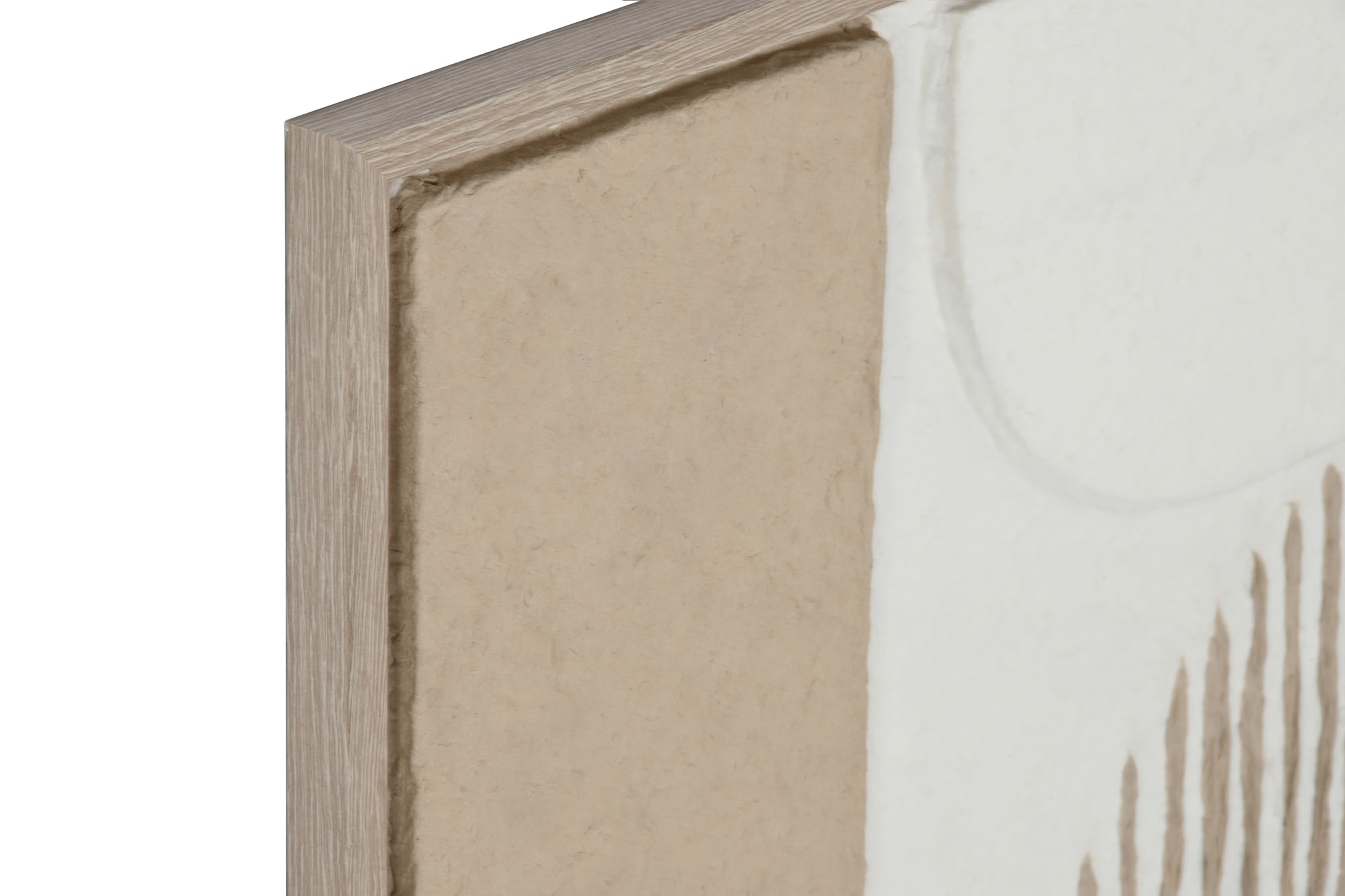 CUADRO PAPEL MACHE PS 40X2X60 ABSTRACTO 3D 2