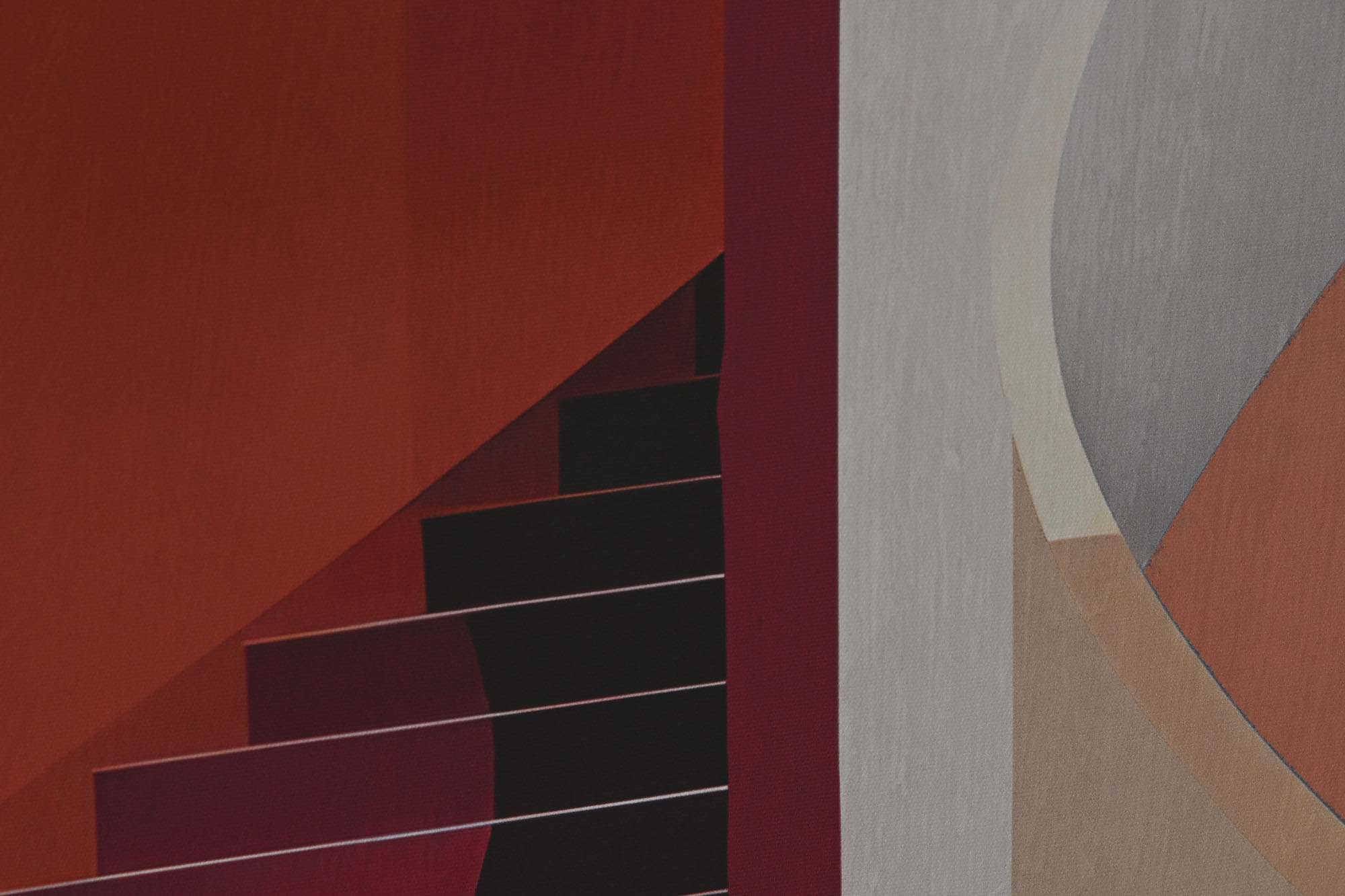 CUADRO PS LIENZO 80X4,5X120 ABSTRACTO ESCALERAS BL 3