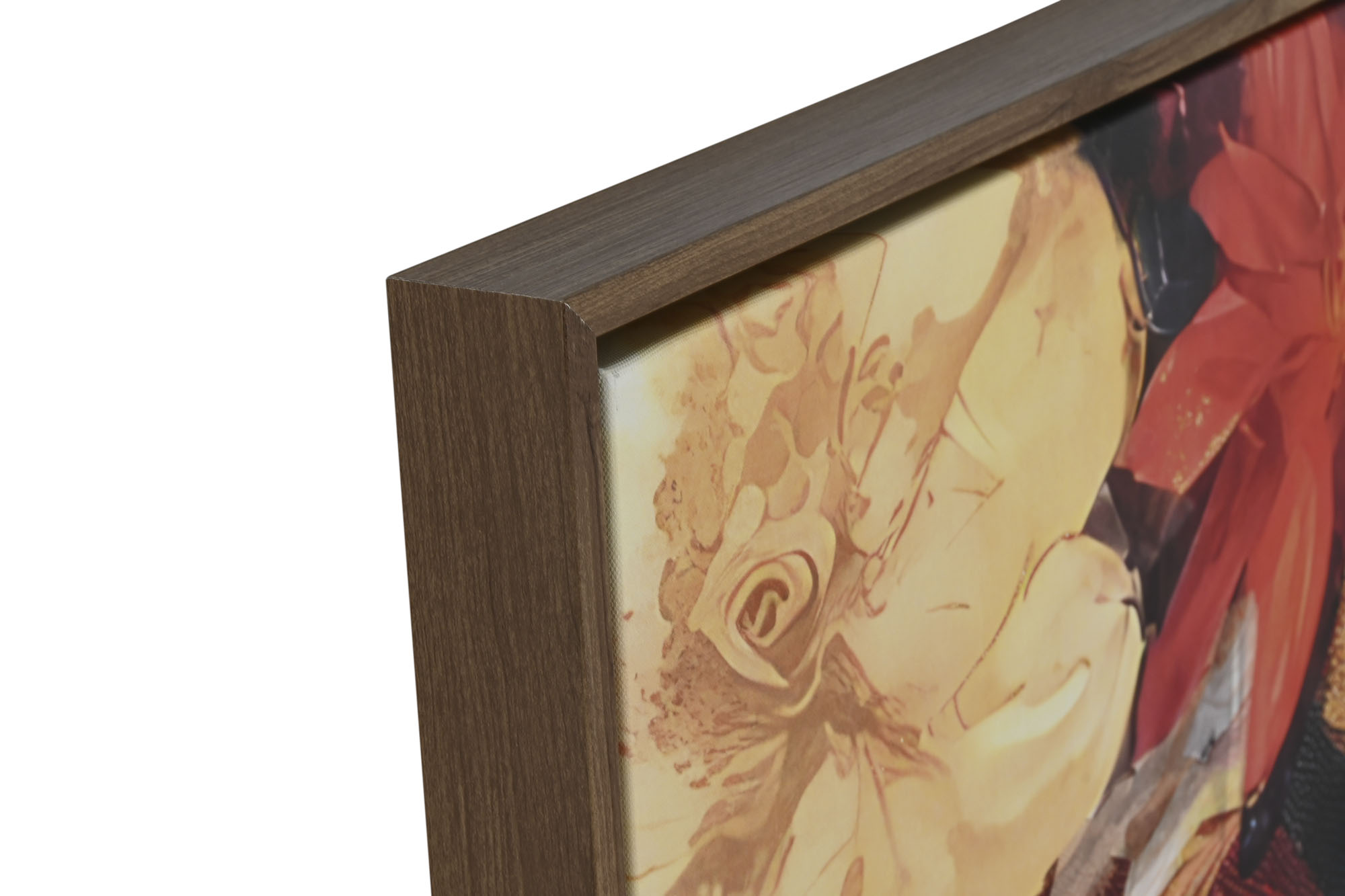 CUADRO PS LIENZO 80X4,5X120 CHICA FLORES 2