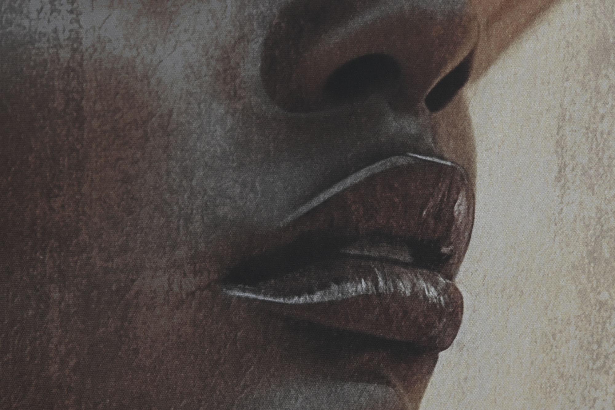 CUADRO PS LIENZO 80X4,5X120 CHICA SOMBRERO 3