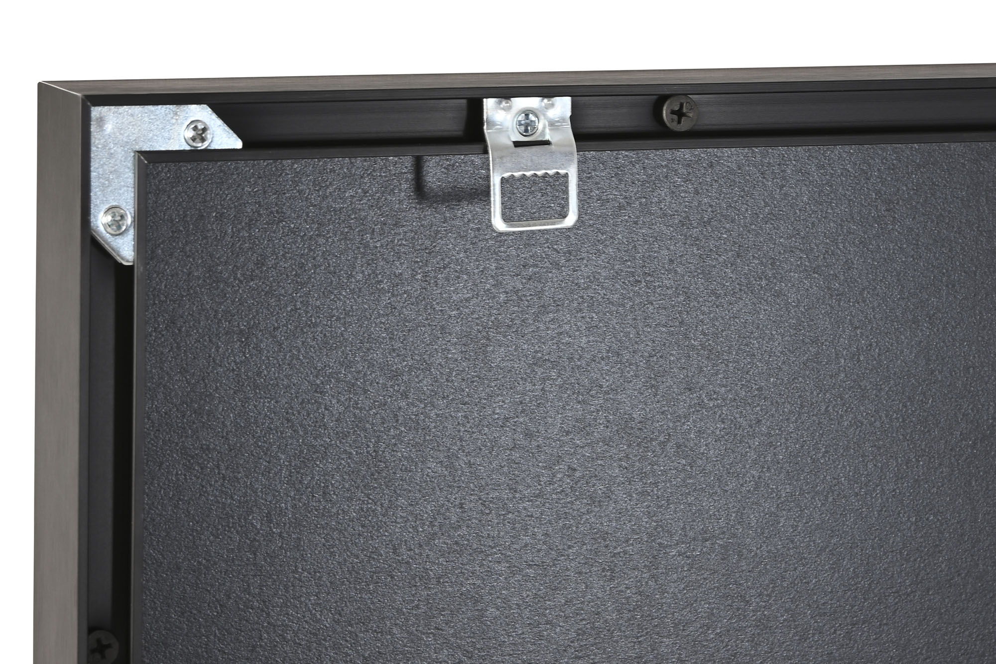 CUADRO ALUMINIO MDF 80X3,5X120 PALMERA 4HOJAS 4
