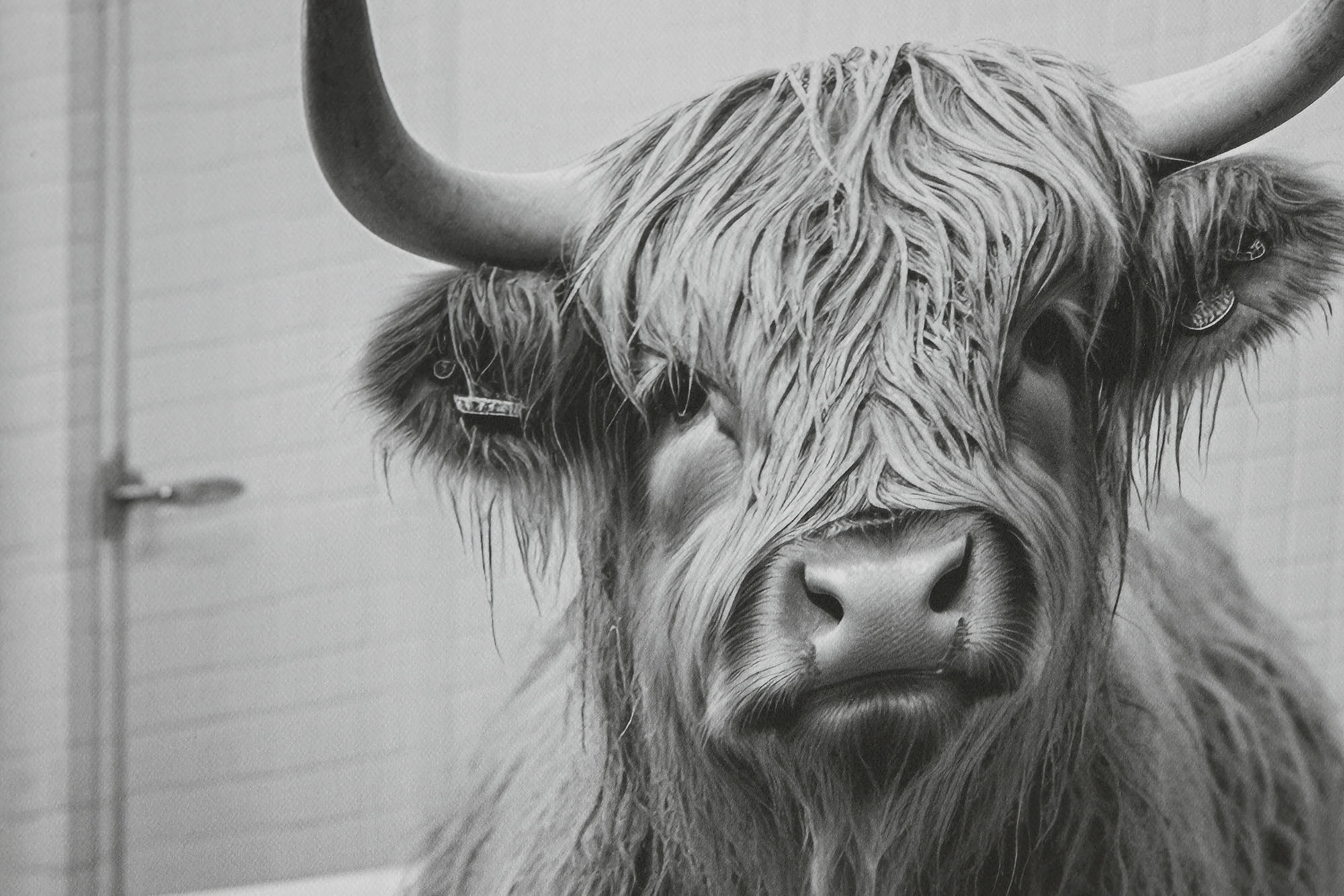 CUADRO LIENZO PS 45X2,2X60 ANIMAL BAÃ Â ERA JIRA 3