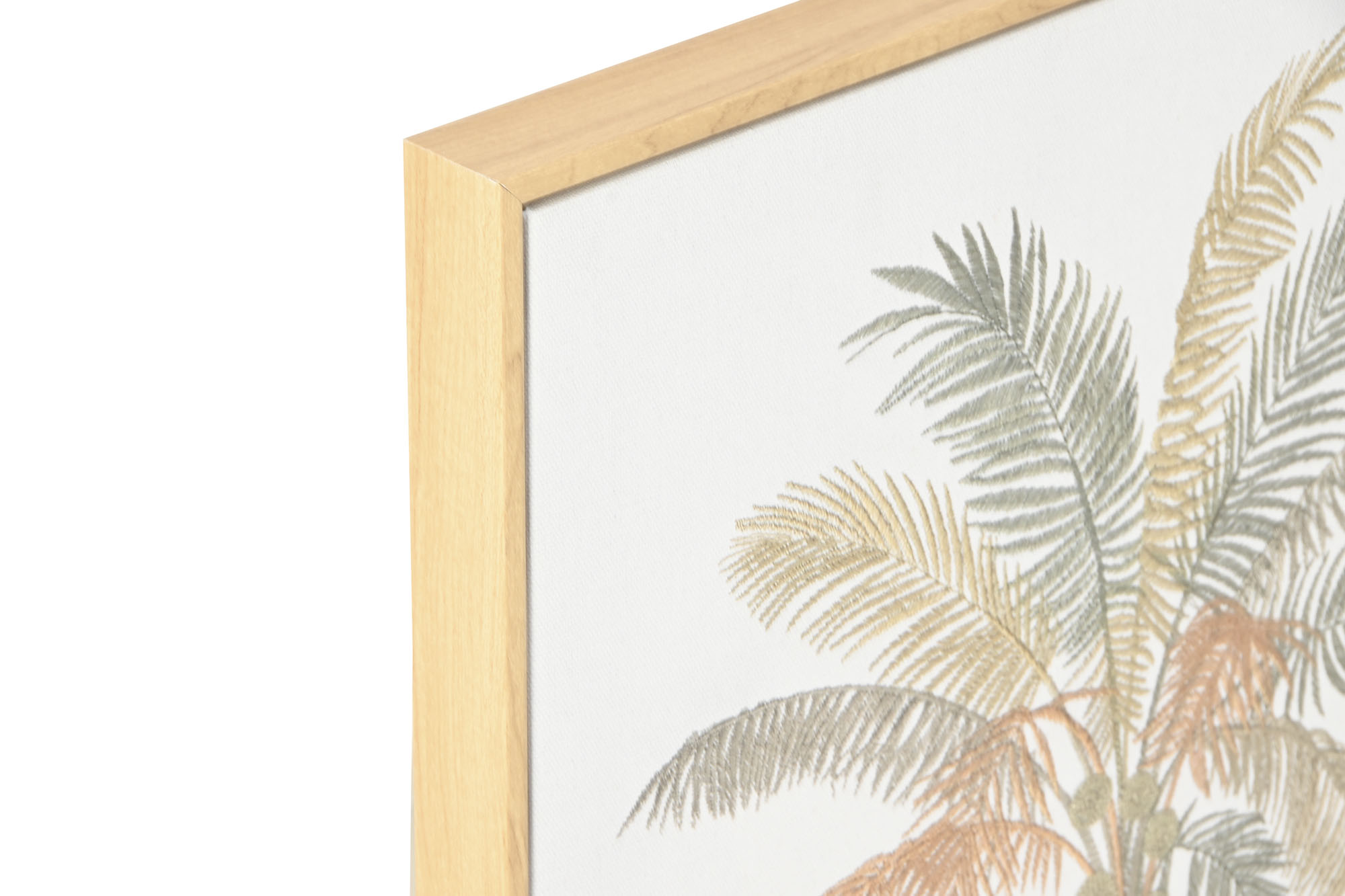 CUADRO LIENZO PS 40X3,2X50 PALMERA 3D 2