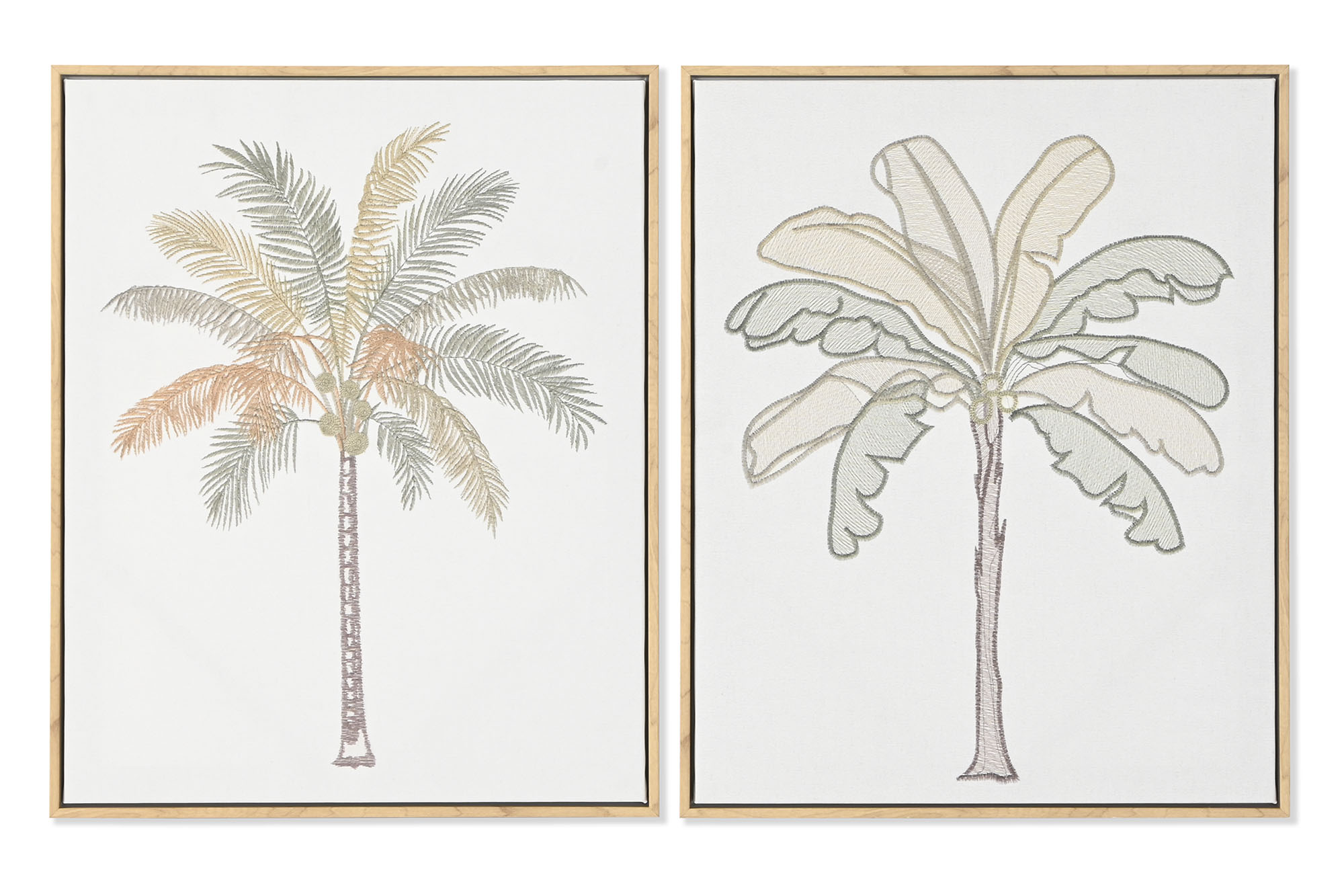 CUADRO LIENZO PS 40X3,2X50 PALMERA 3D ESPIGA