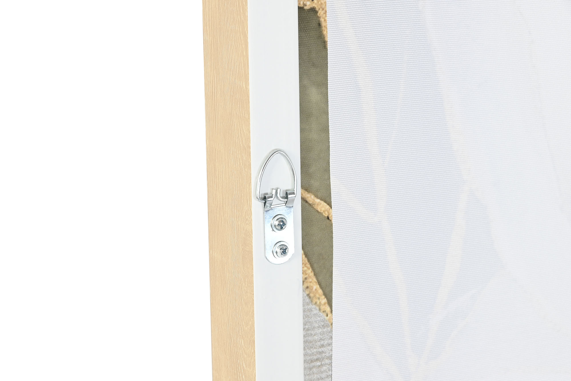 CUADRO LIENZO PS 83X4,5X123 FLOR BEIGE 4