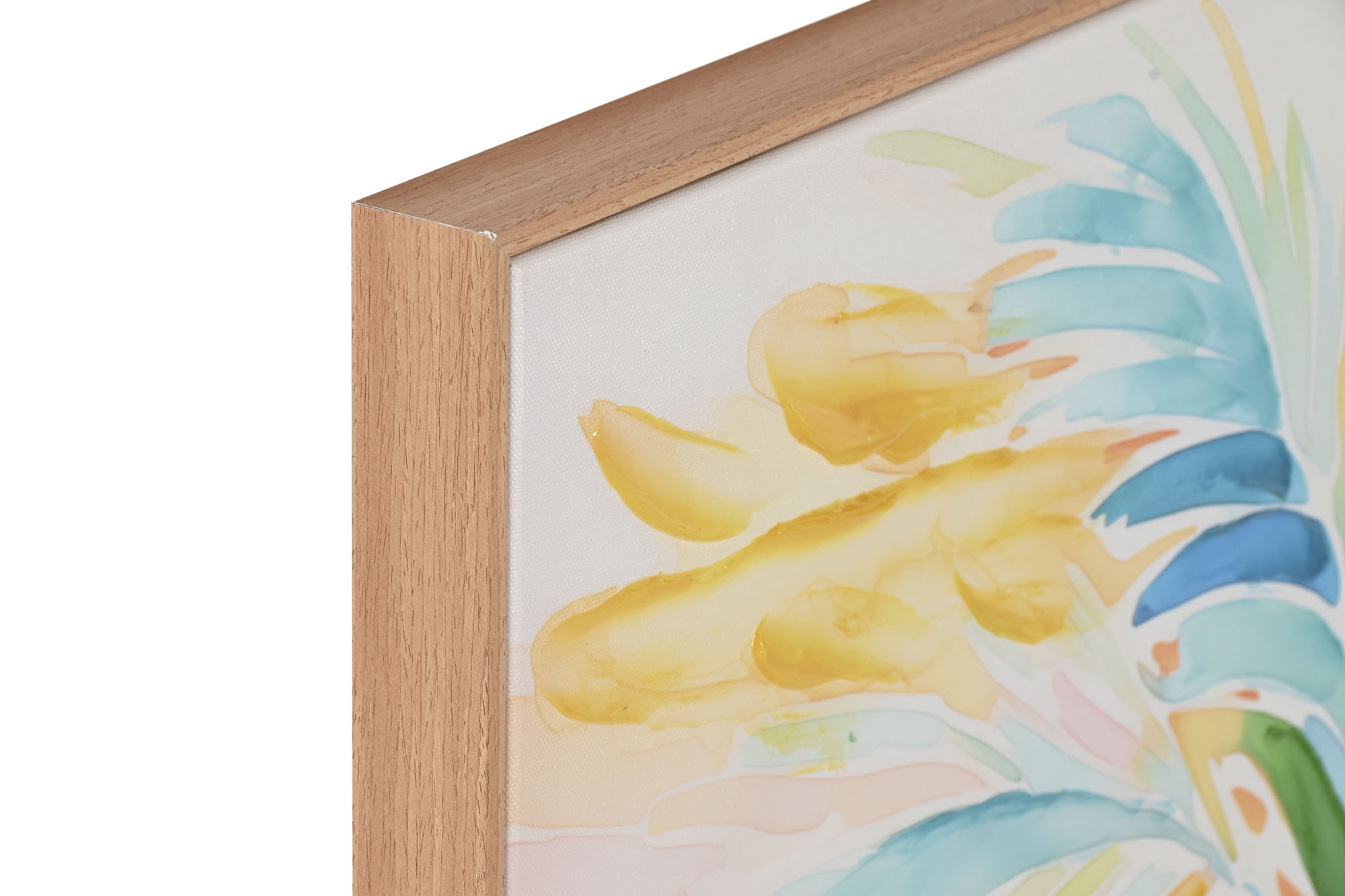 CUADRO LIENZO PS 80X3,5X80  PALMERA ALTA 2